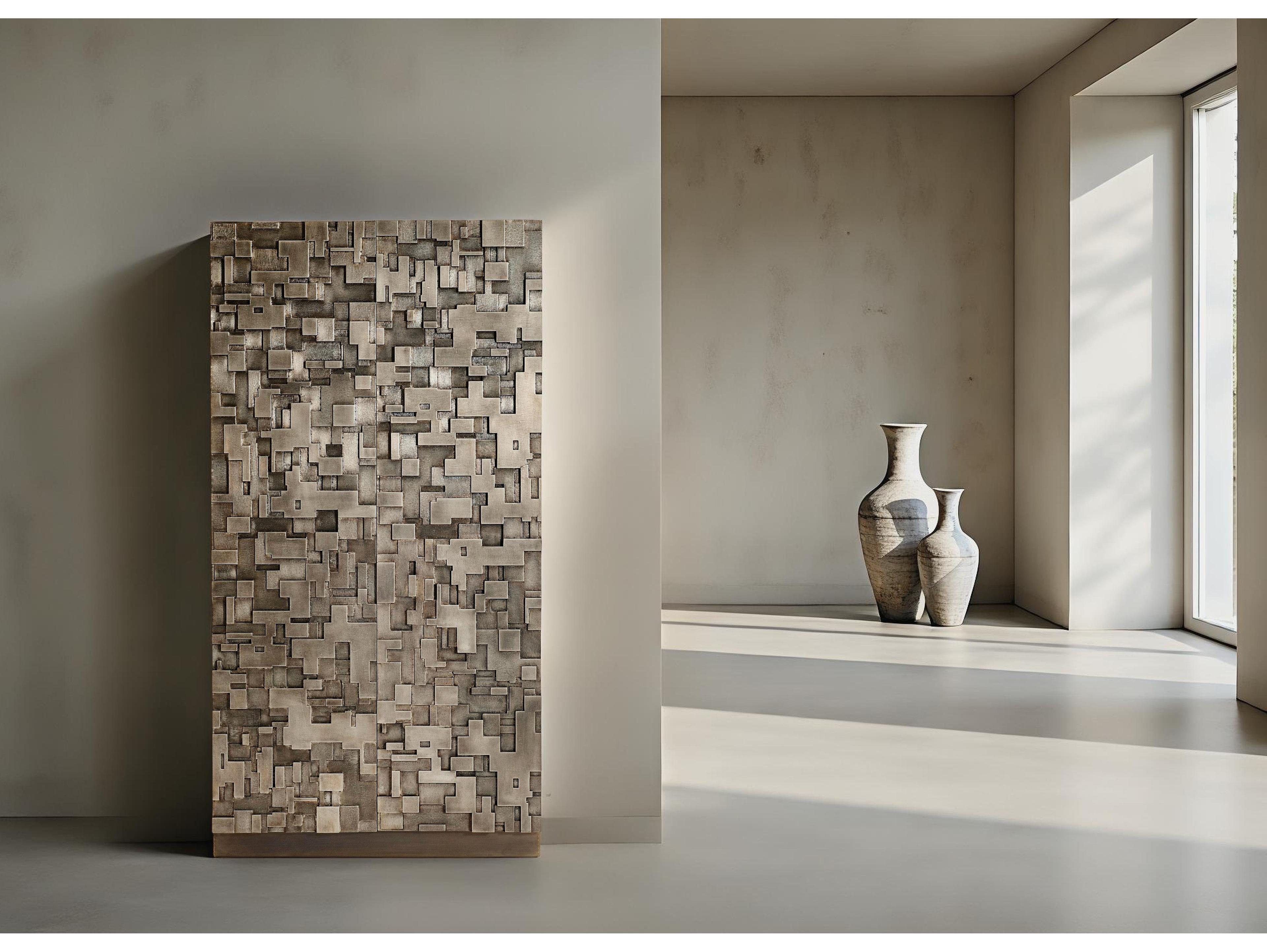 Bernhardt Sharaab Silver Accent Chest