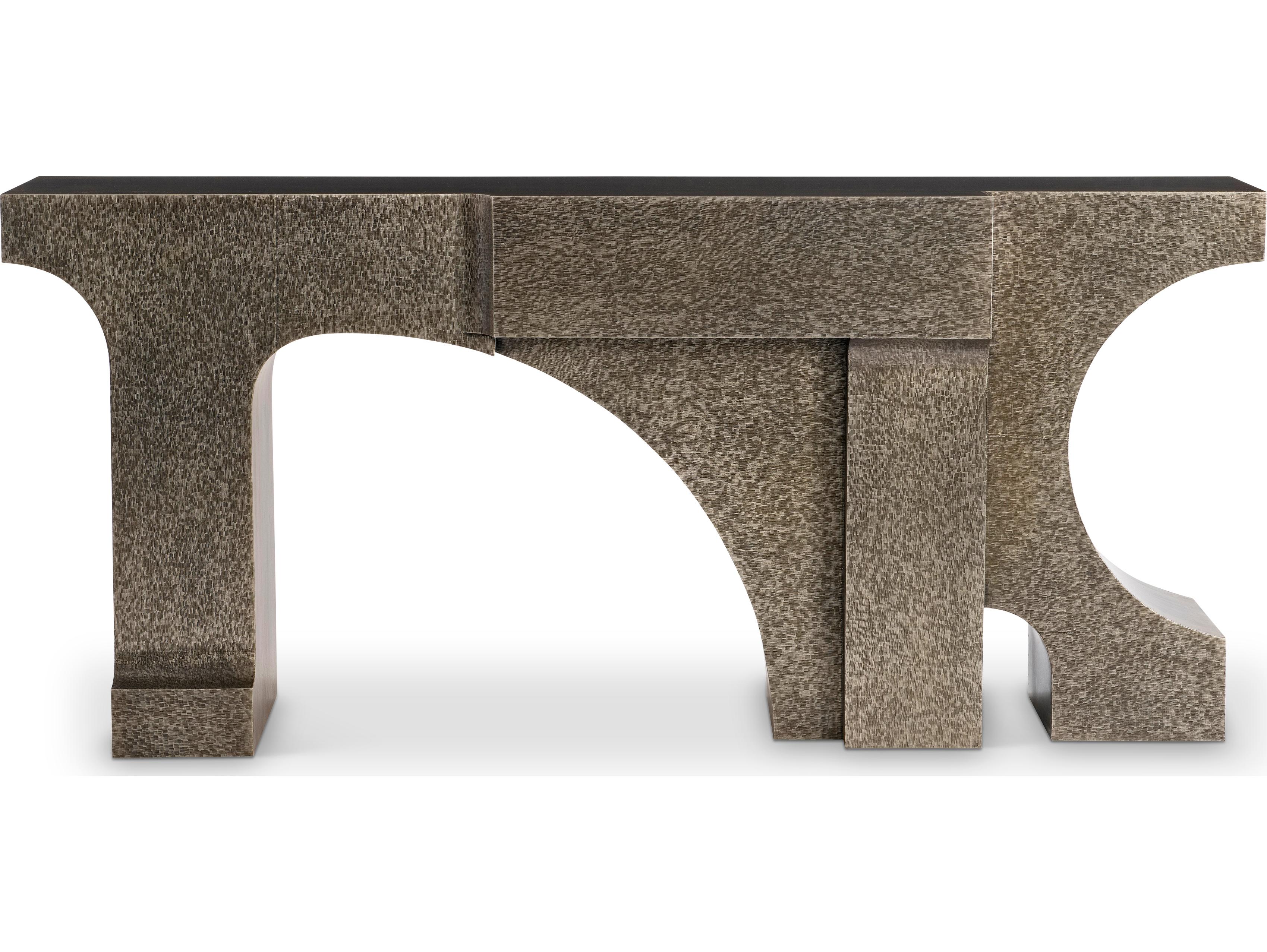 Bernhardt Argos Rectangular Metal Console Table