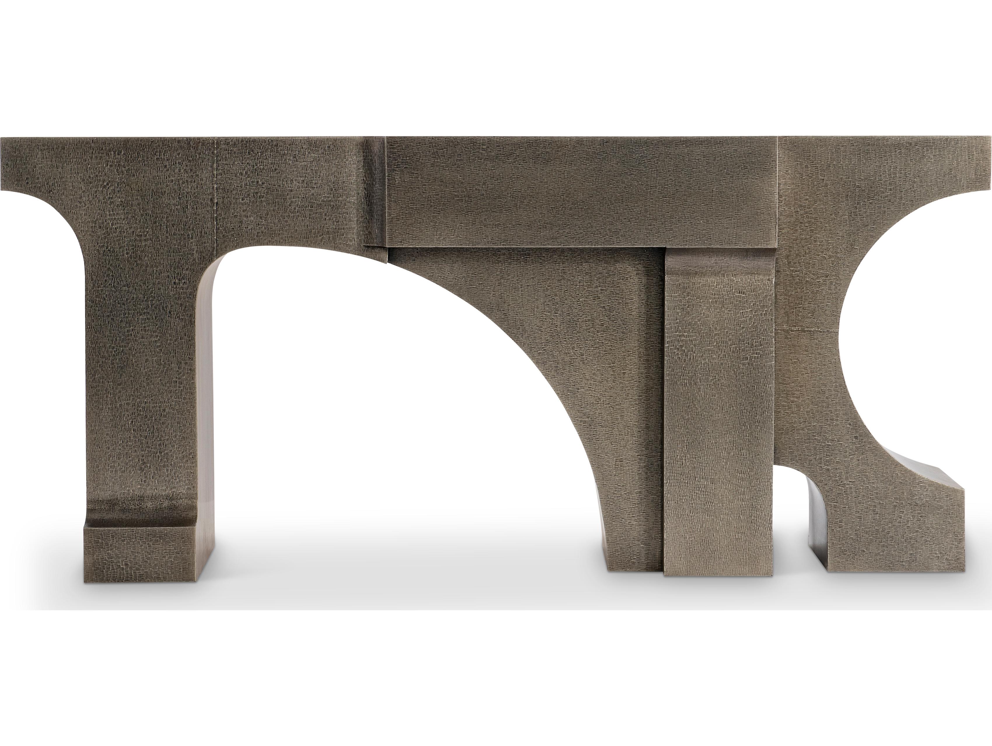 Bernhardt Argos Rectangular Metal Console Table