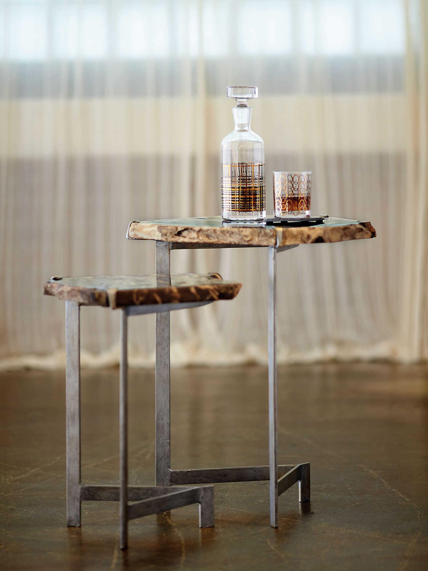 Bernhardt Interiors Casegoods Ardella Nesting Table Set of 2