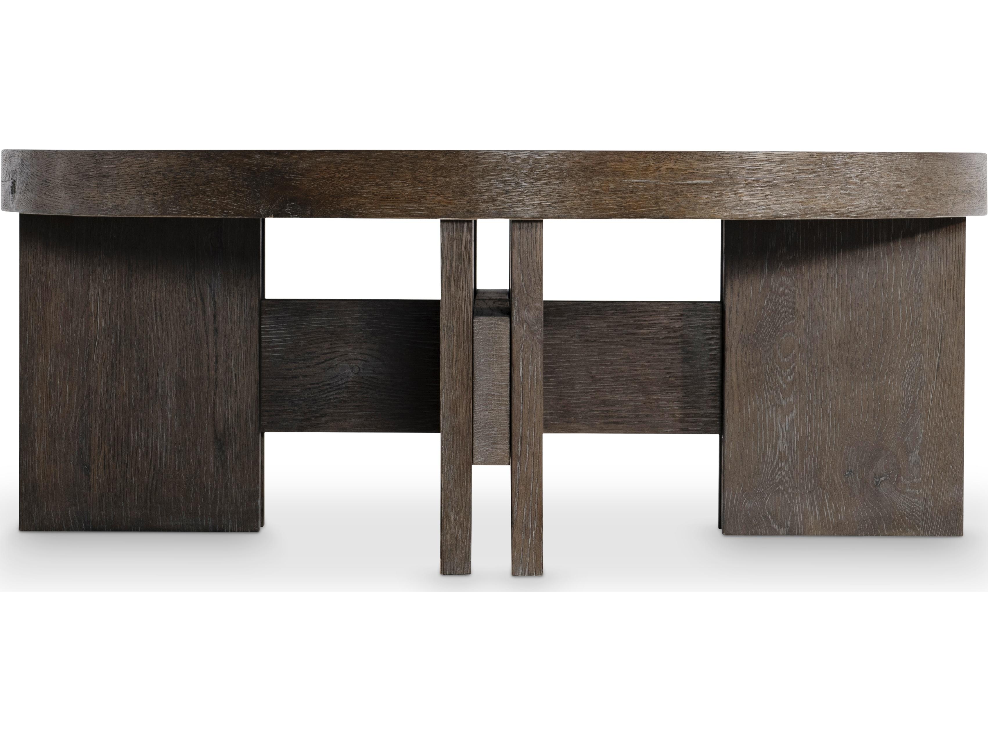 Bernhardt Outline Round Wood Coffee Table