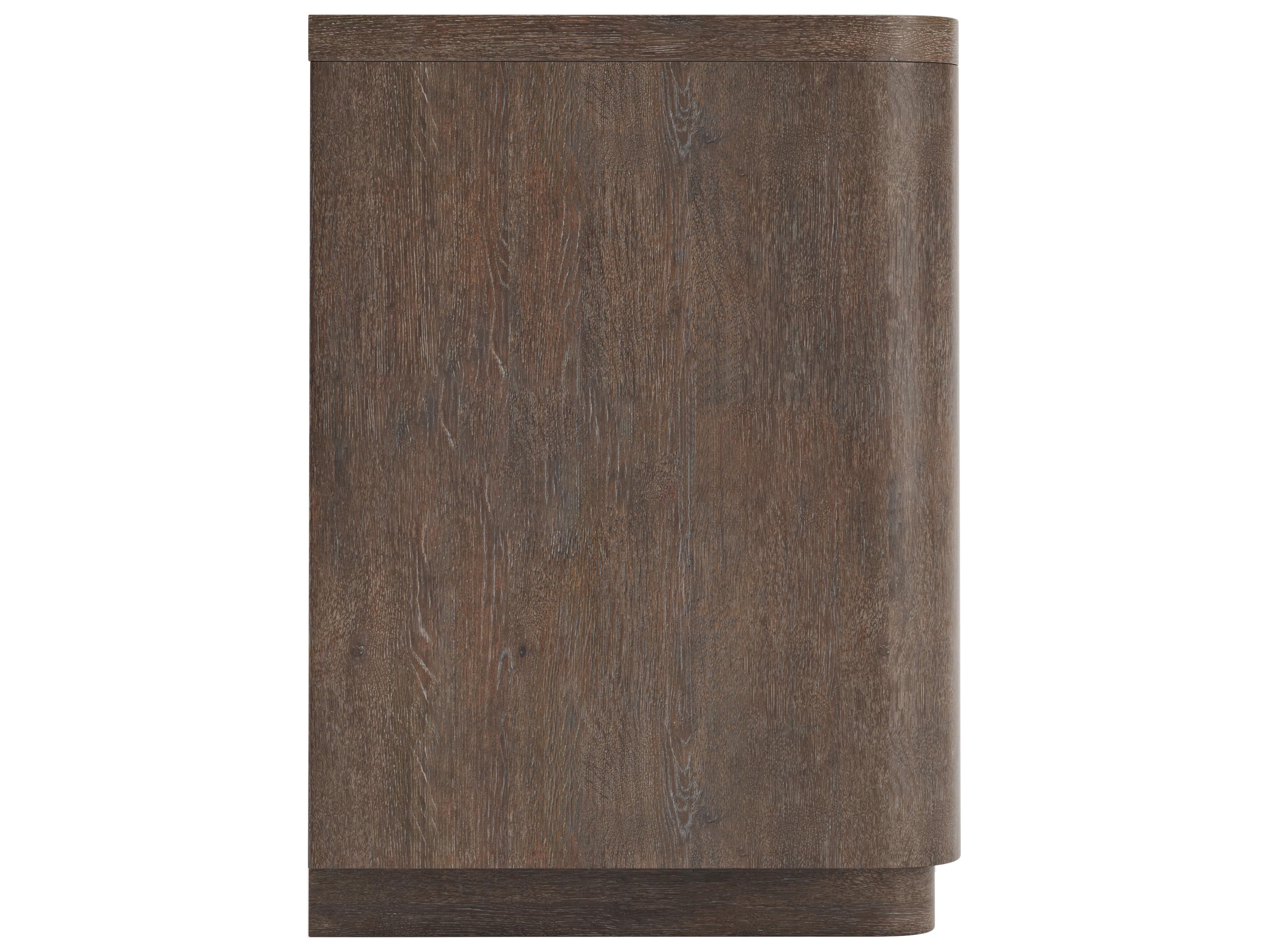 Bernhardt Outline 3-Drawers Brown Nightstand