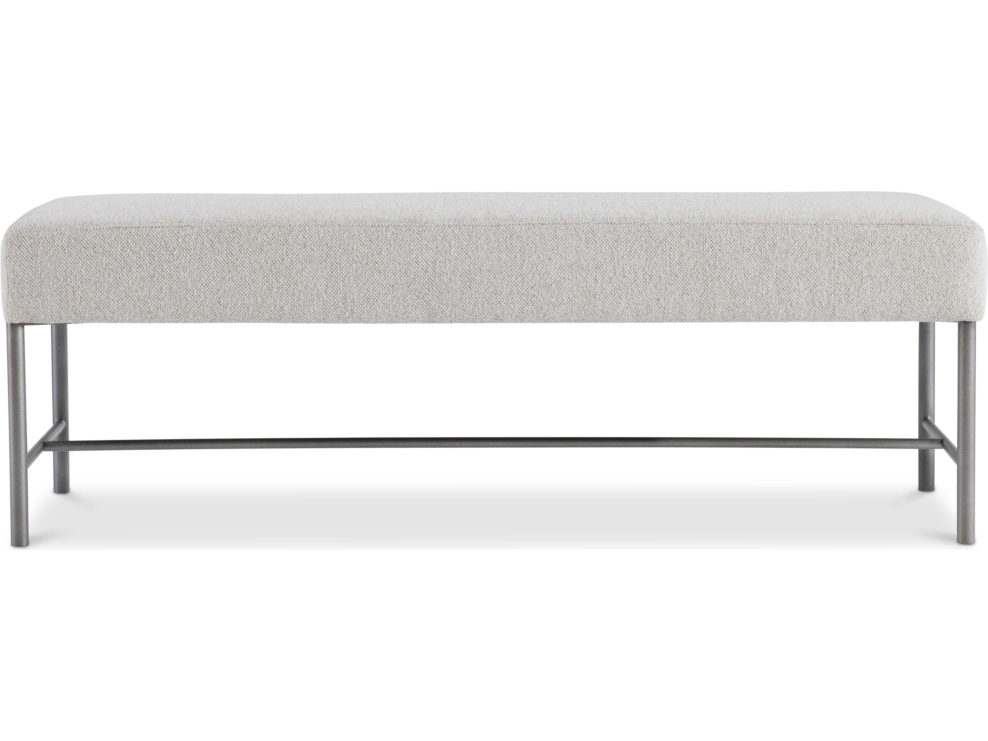 Bernhardt Outline Beige Upholstered Accent Bench