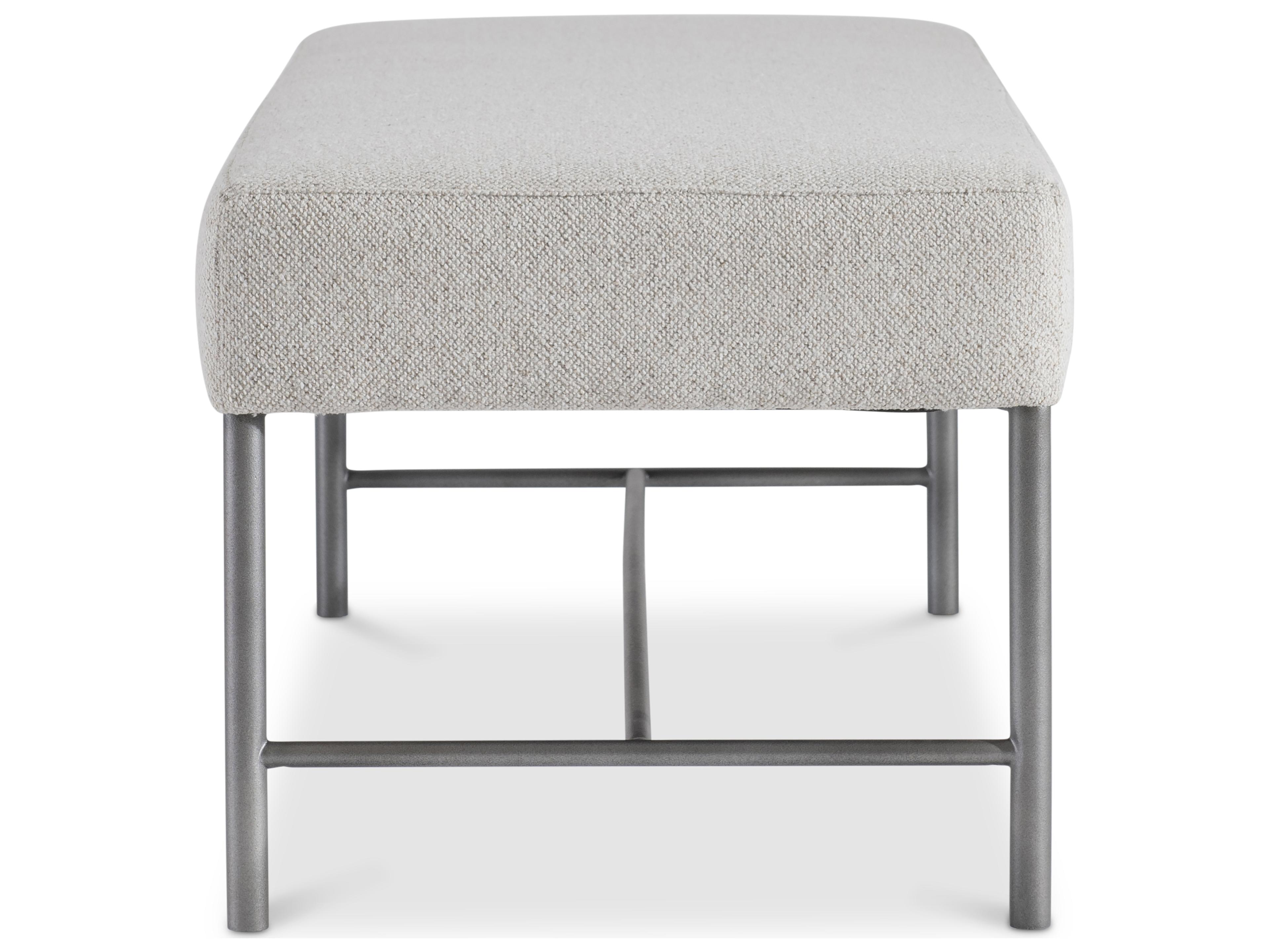 Bernhardt Outline Beige Upholstered Accent Bench