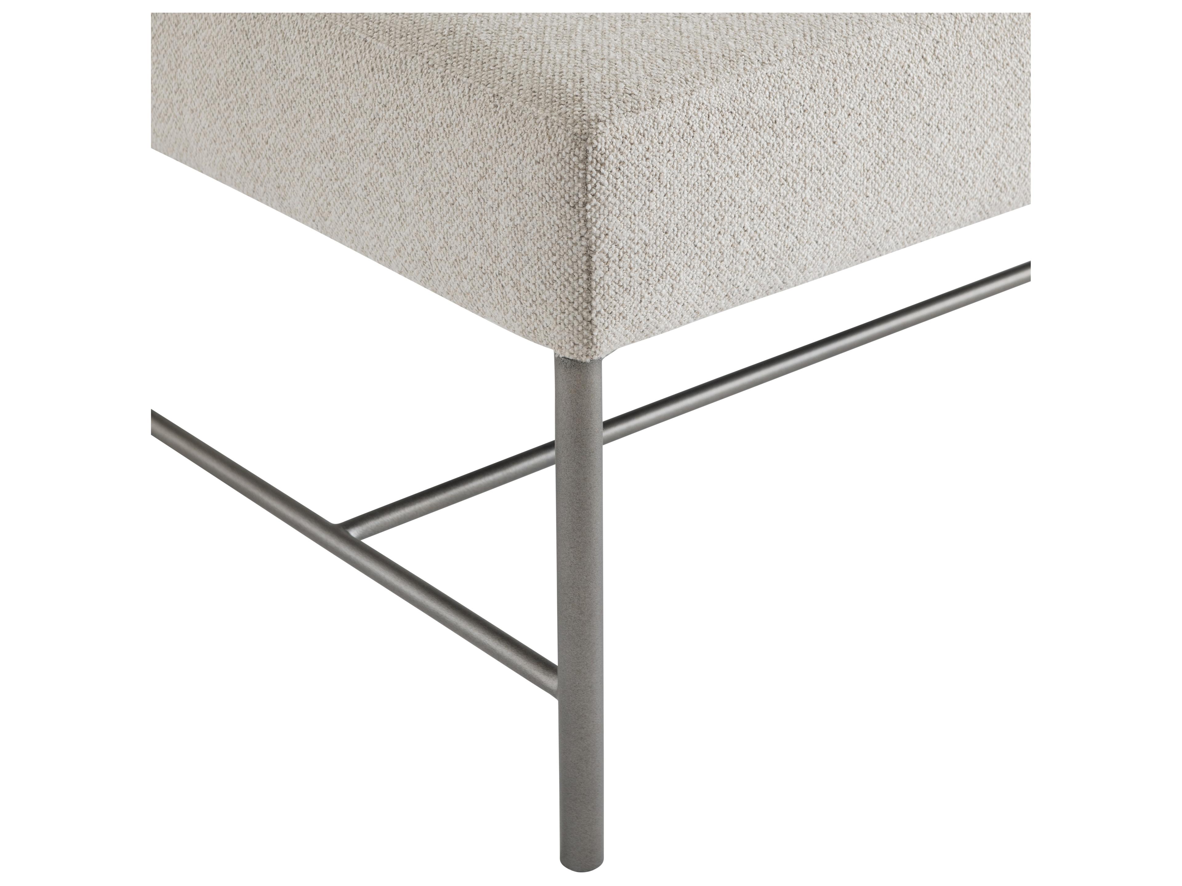 Bernhardt Outline Beige Upholstered Accent Bench