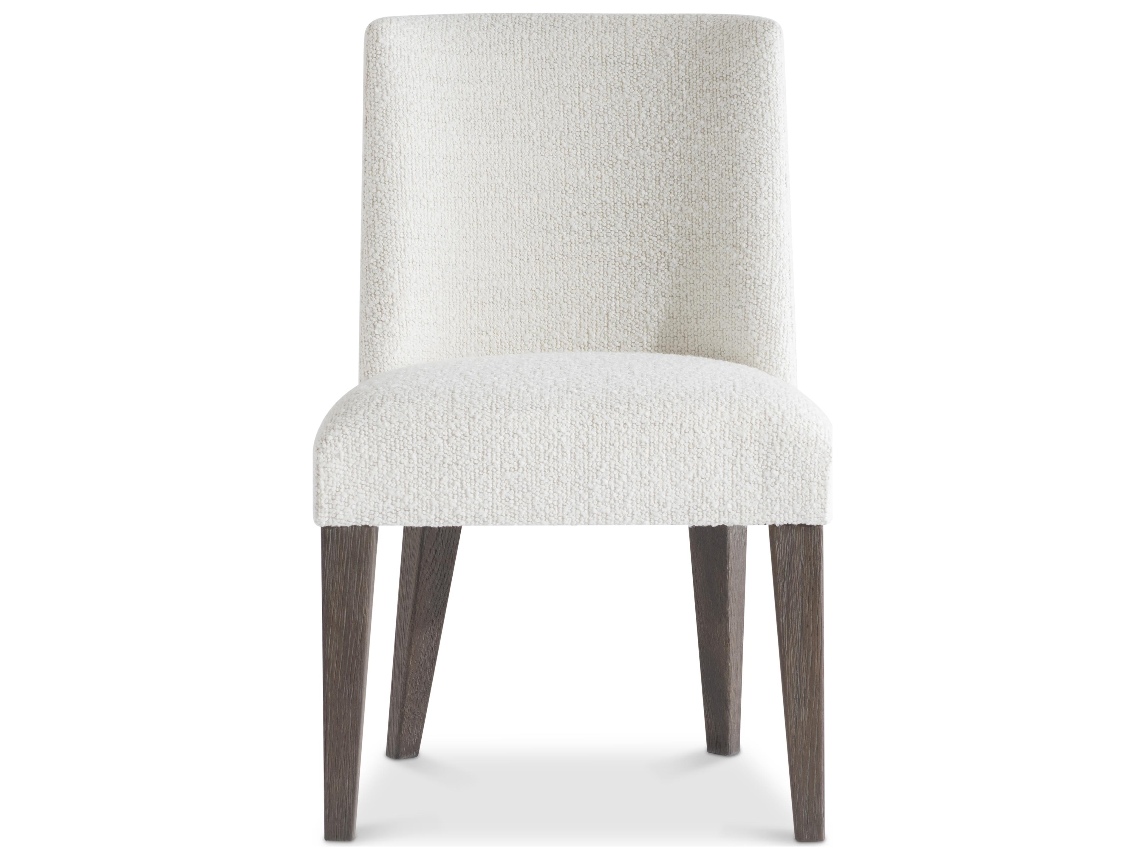 Bernhardt Outline Beige Upholstered Armless Dining Chair