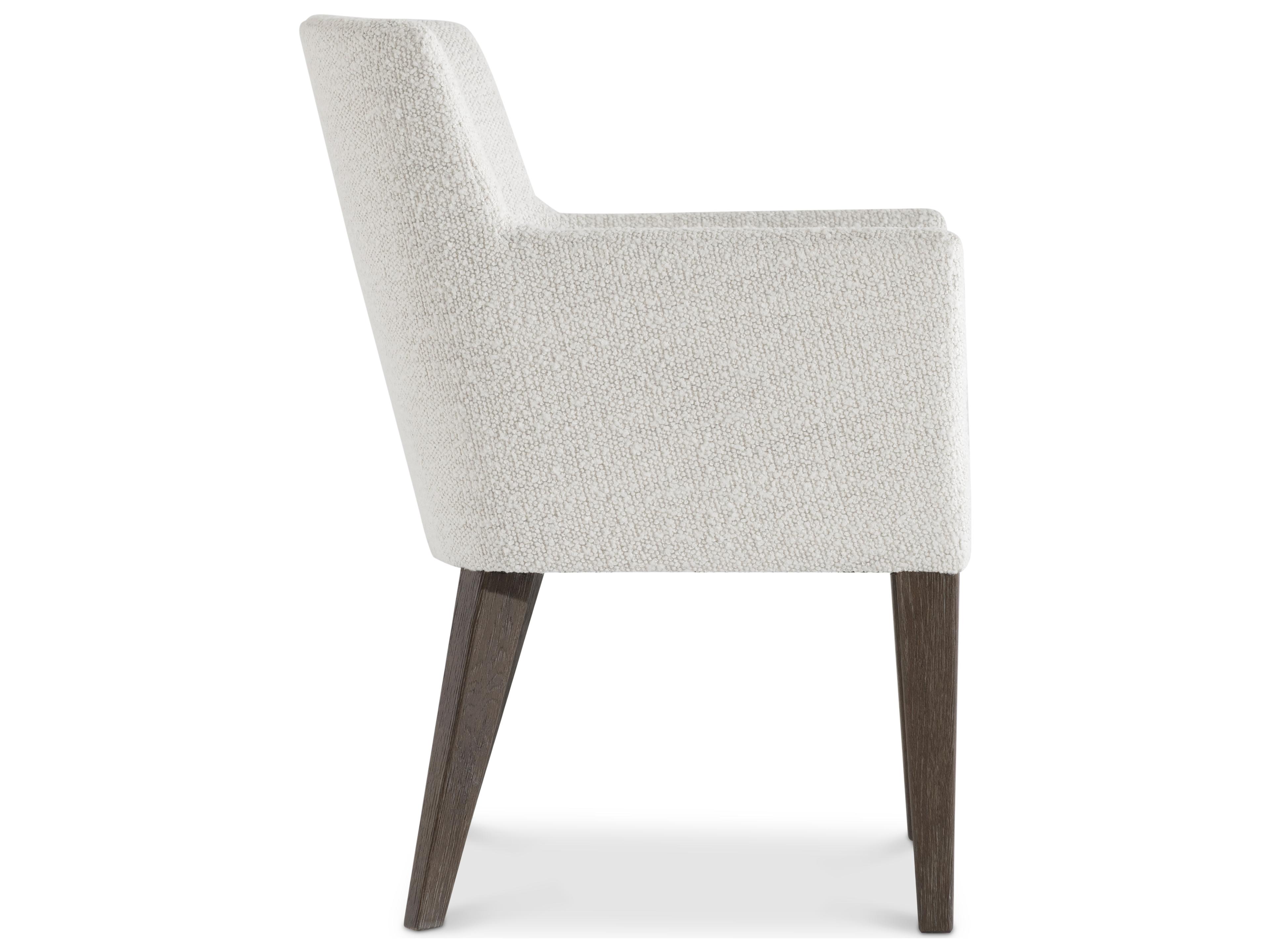 Bernhardt Outline Beige Upholstered Armless Dining Chair