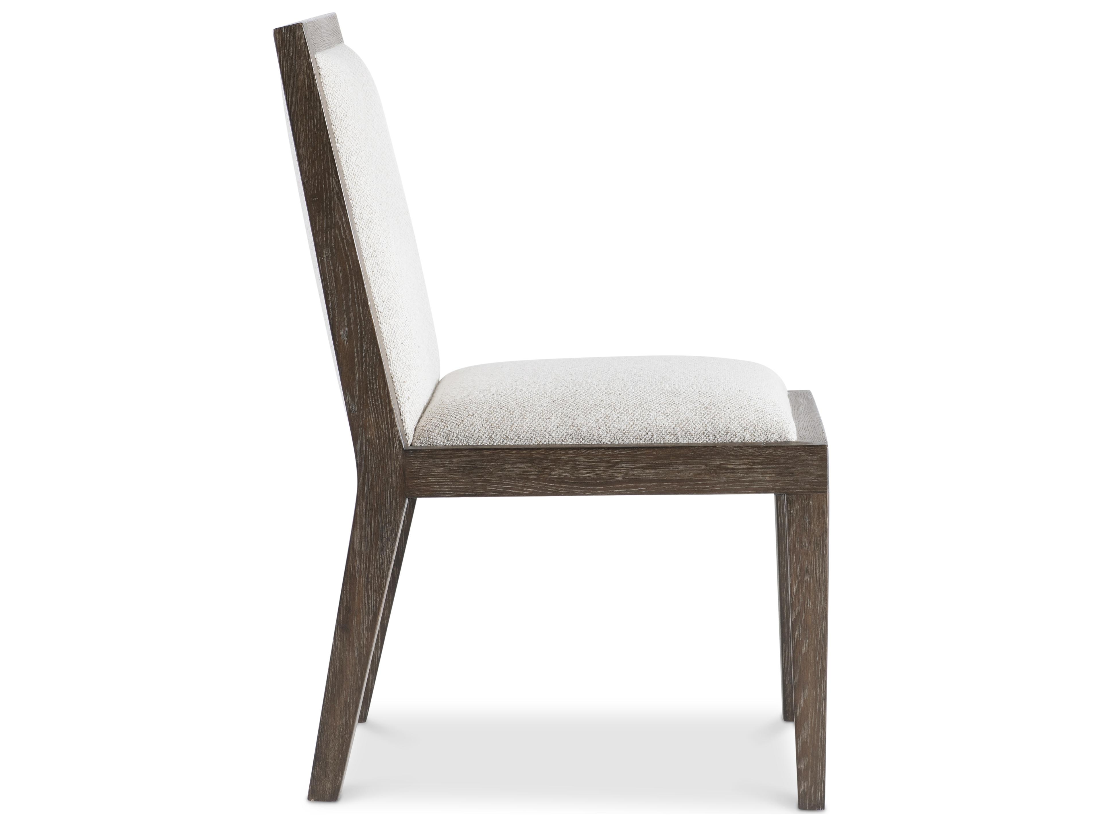 Bernhardt Outline Beige Upholstered Armless Dining Chair