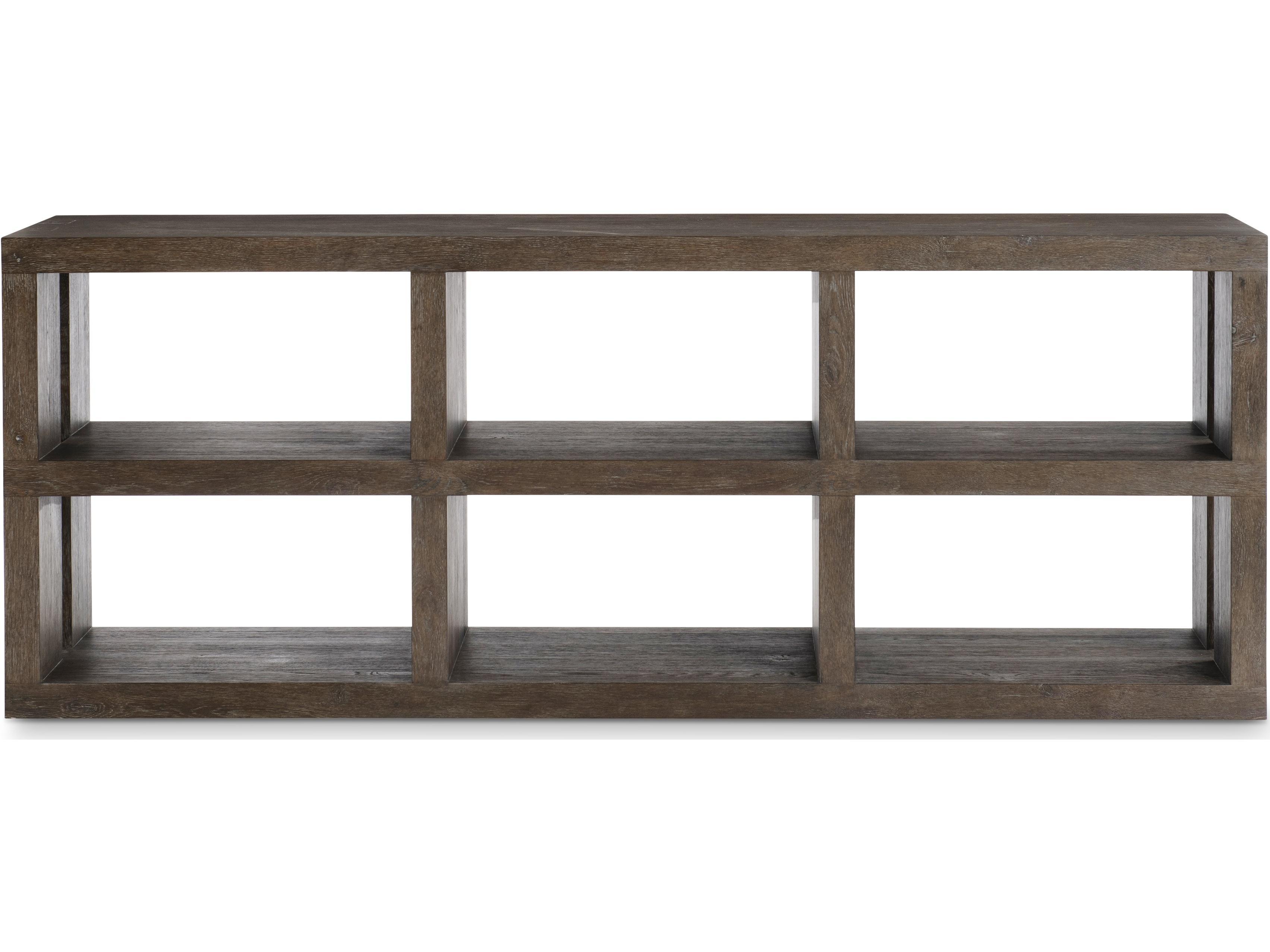 Bernhardt Outline Rectangular Wood Console Table