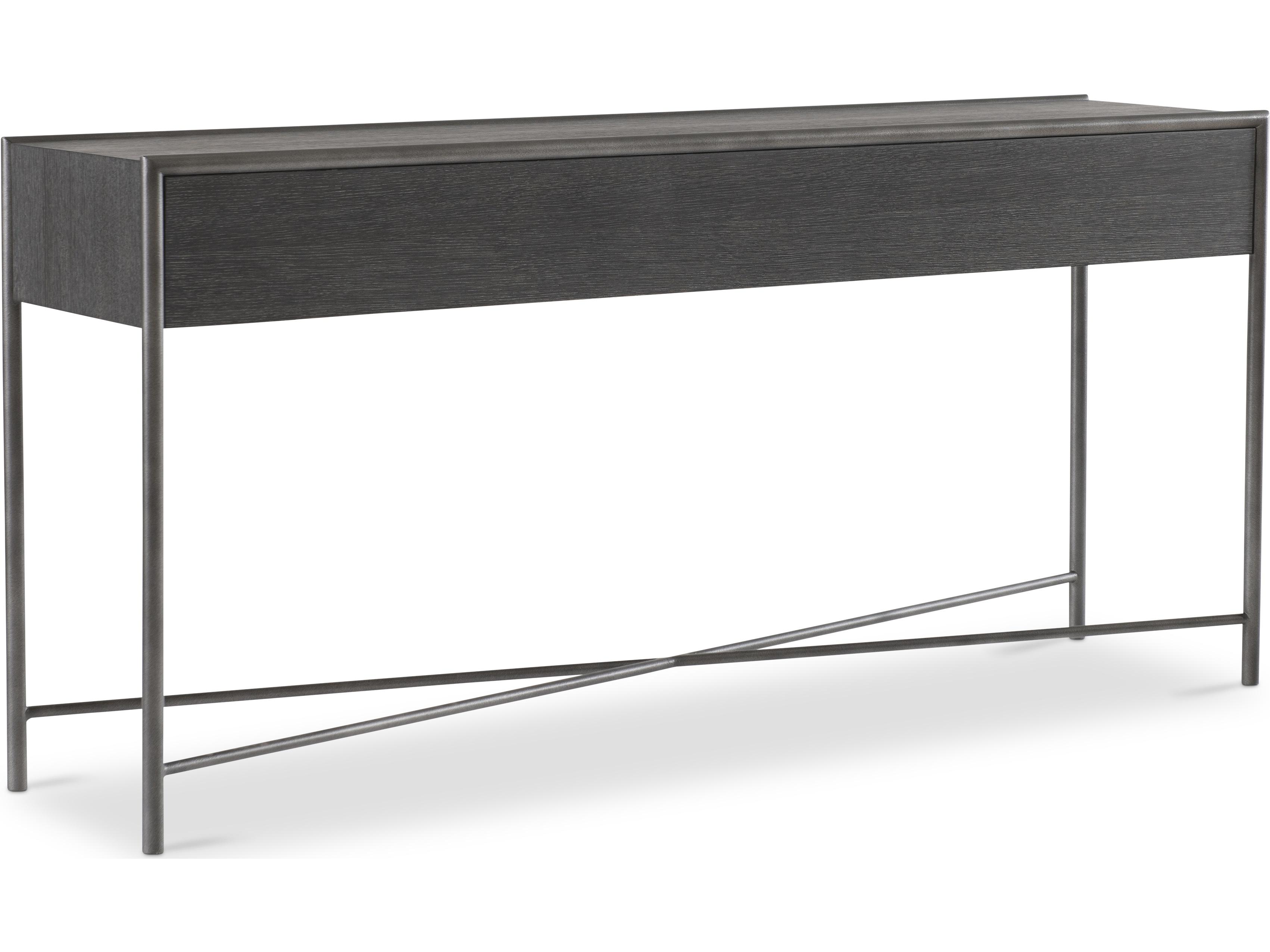 Bernhardt Outline Rectangular Wood Console Table