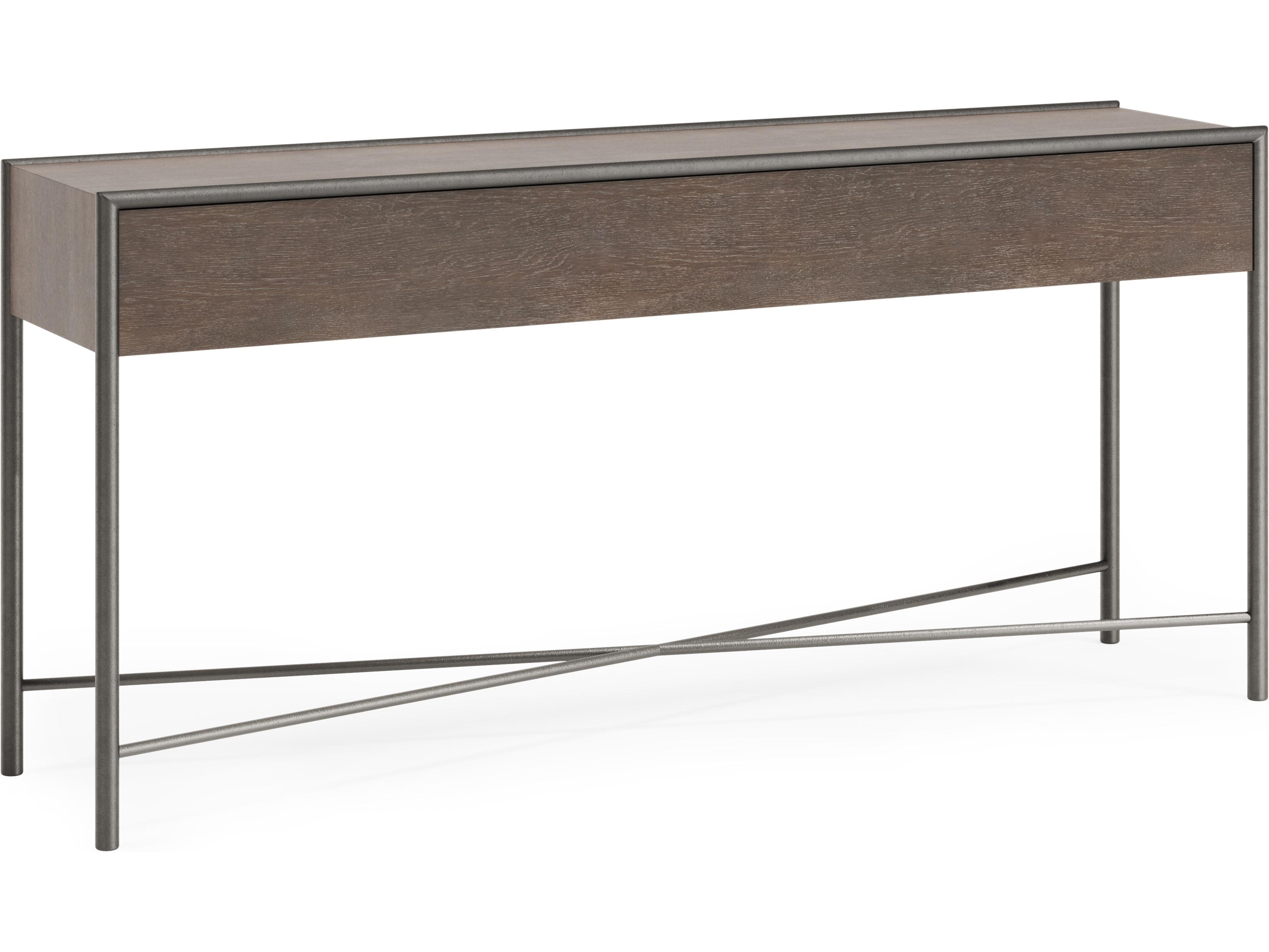 Bernhardt Outline Rectangular Wood Console Table