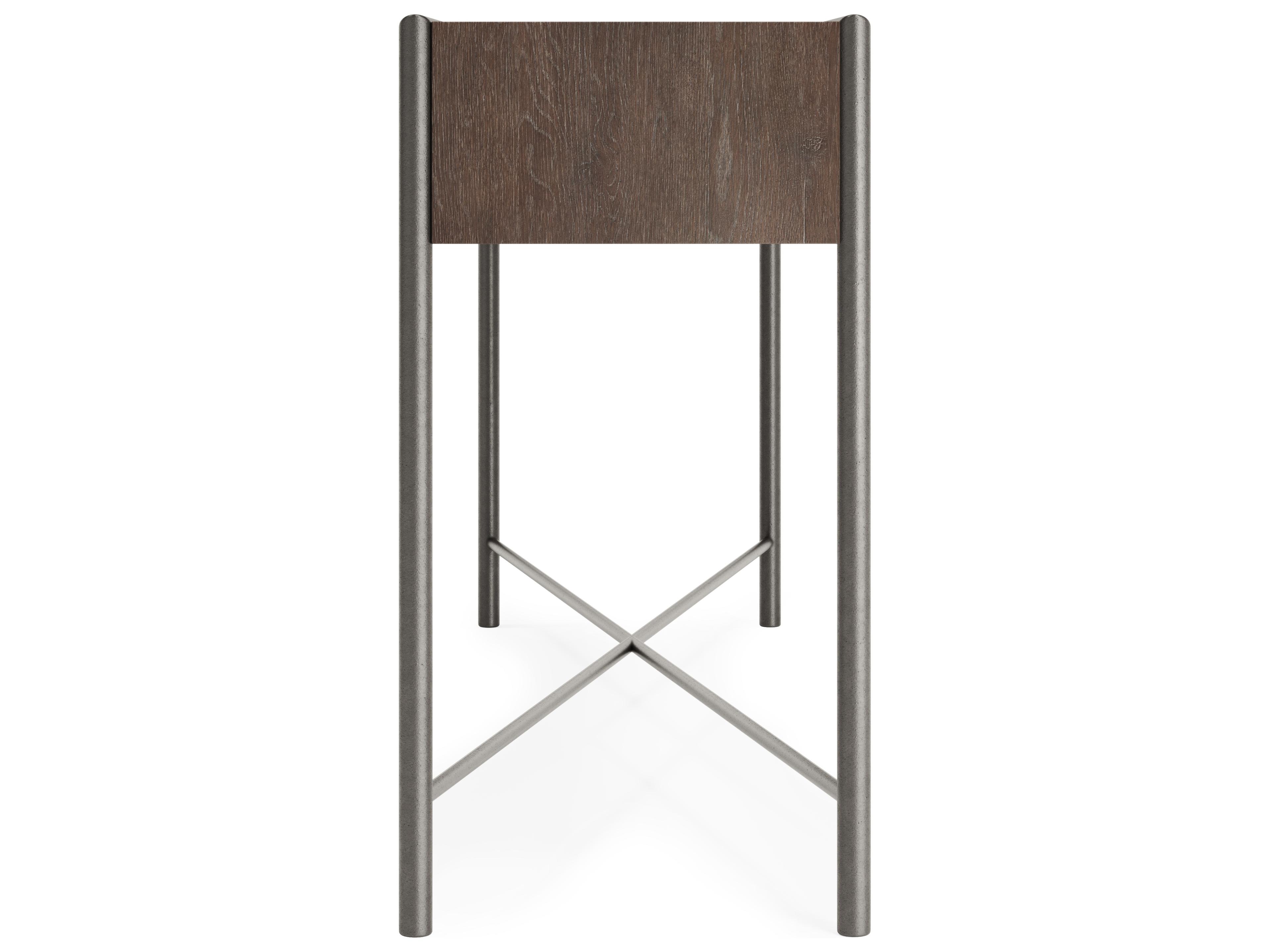 Bernhardt Outline Rectangular Wood Console Table