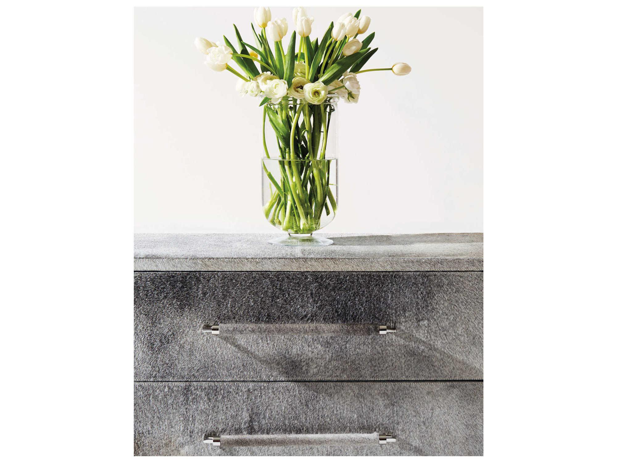 Bernhardt Interiors Casegoods 3-Drawers Gray Ash Wood Accent Chest