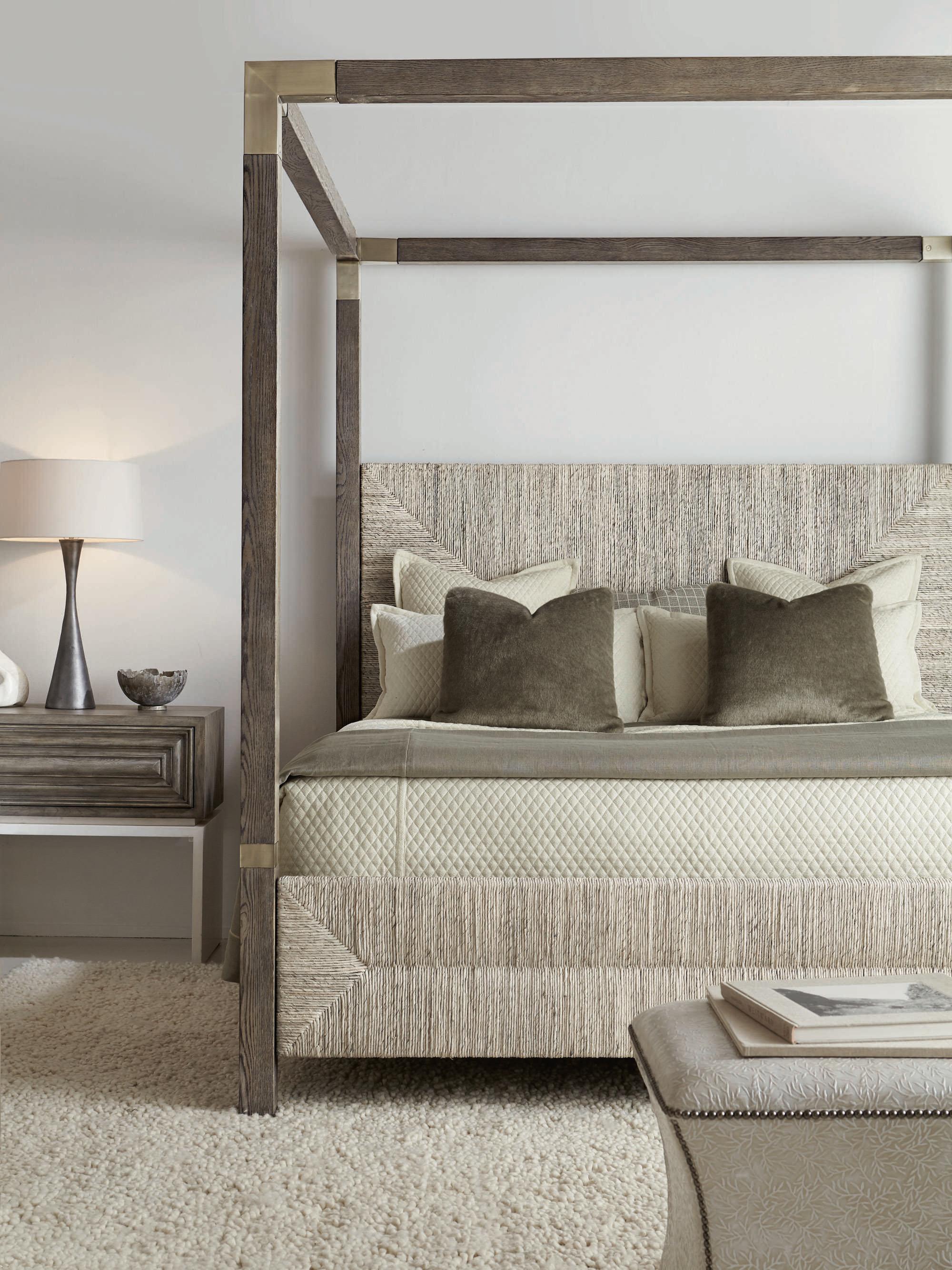 Bernhardt Interiors Casegoods Goodman 1-Drawer Oak Wood Nightstand