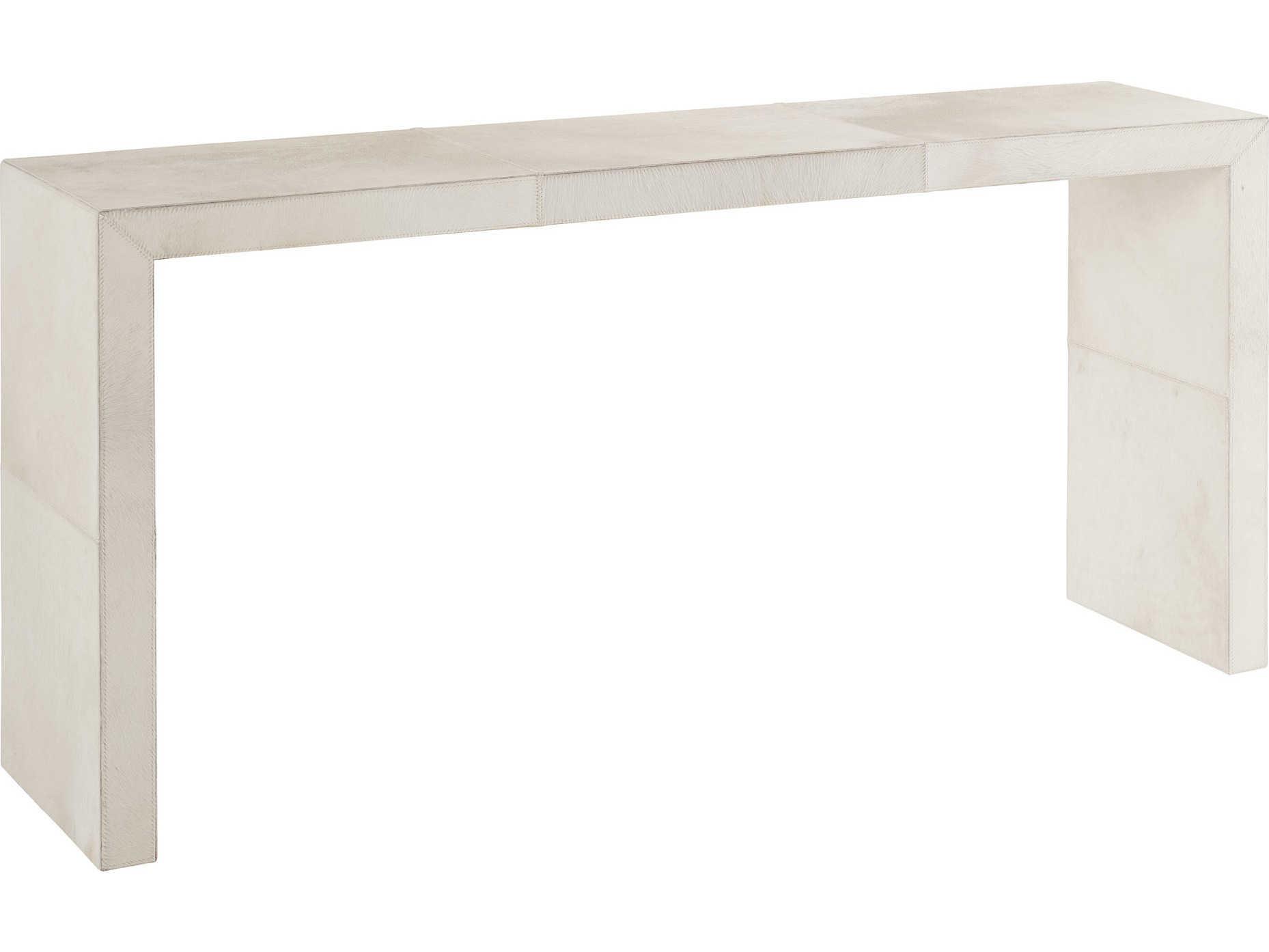 Bernhardt Interiors Casegoods Seward Rectangular Leather Console Table