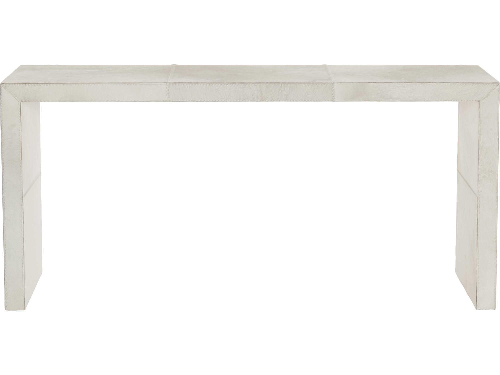 Bernhardt Interiors Casegoods Seward Rectangular Leather Console Table