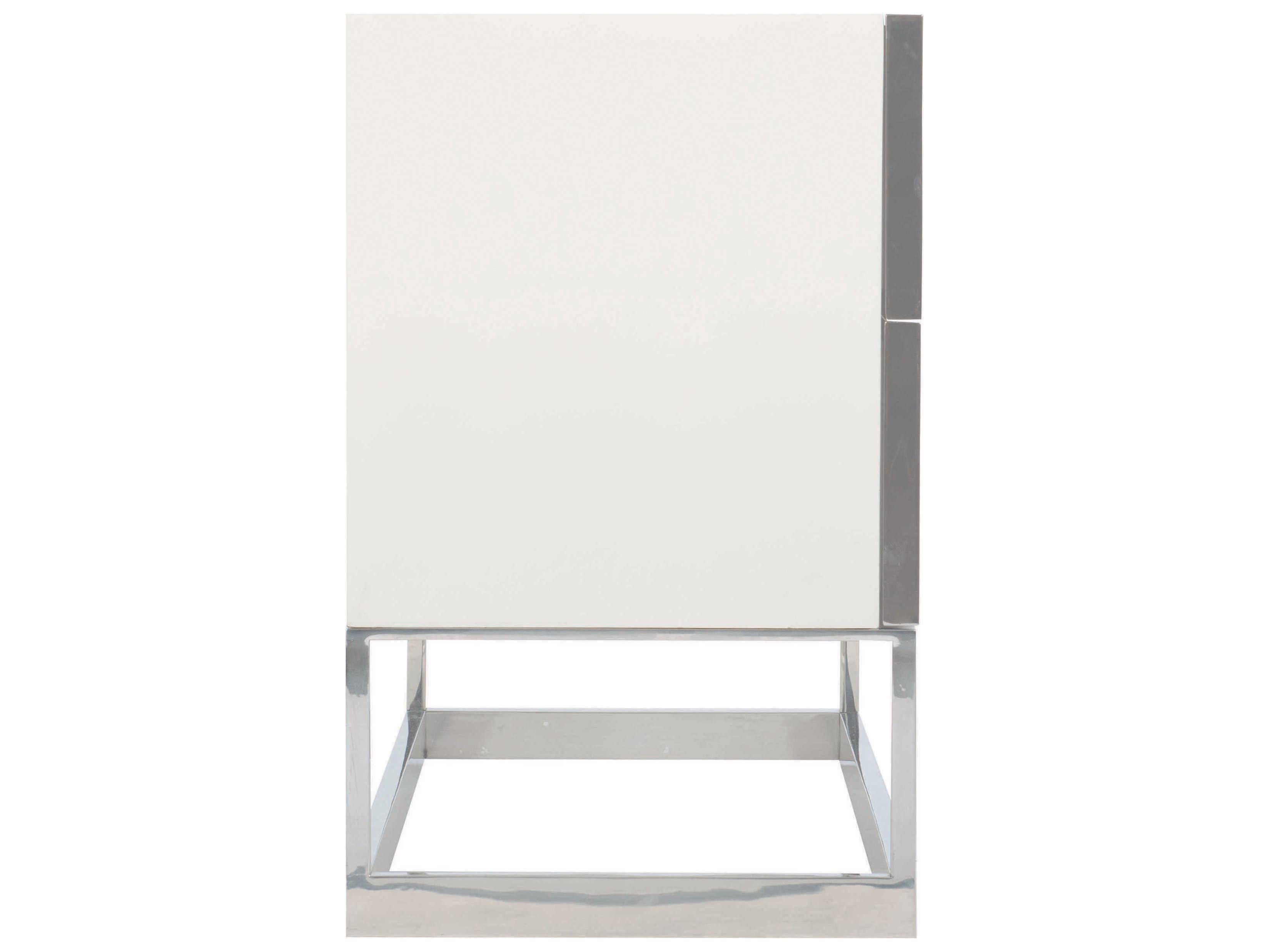 Bernhardt Interiors Parkhurst 2-Drawers White Nightstand