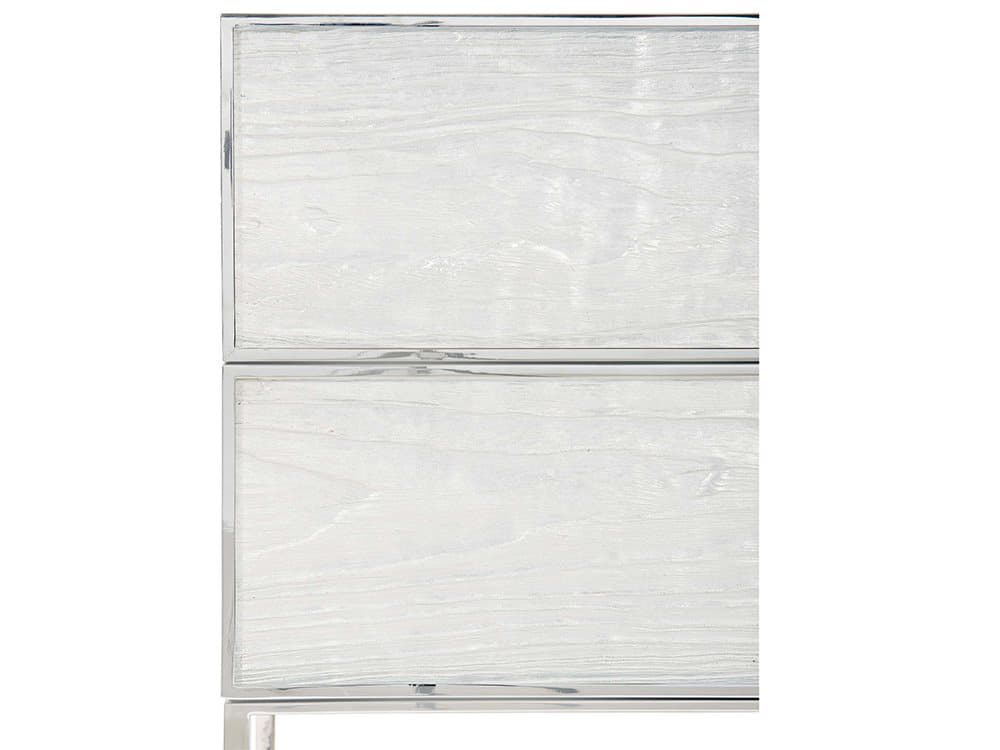 Bernhardt Interiors Parkhurst 2-Drawers White Nightstand