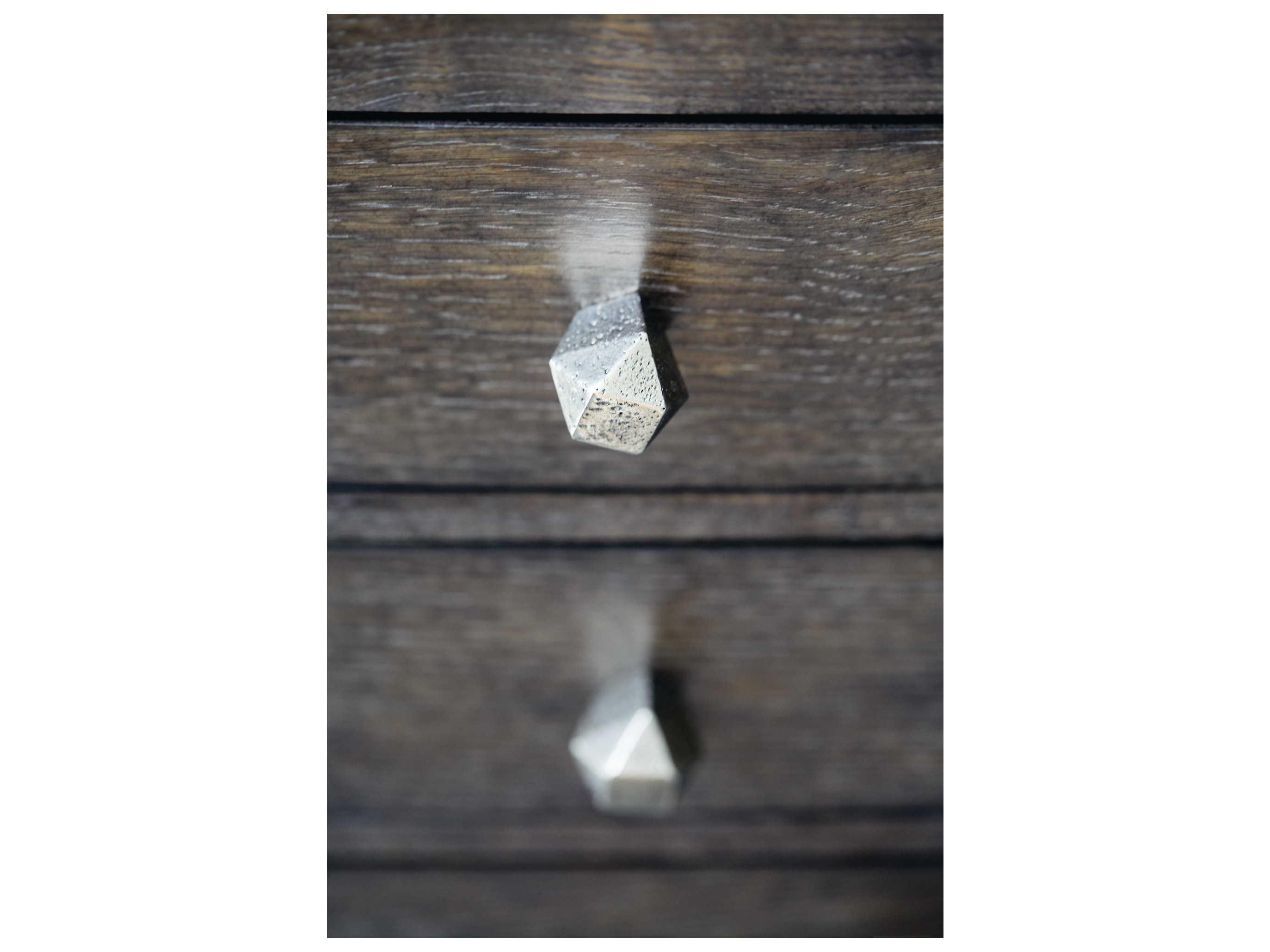 Bernhardt Linea 8-Drawers Brown Oak Wood Double Dresser