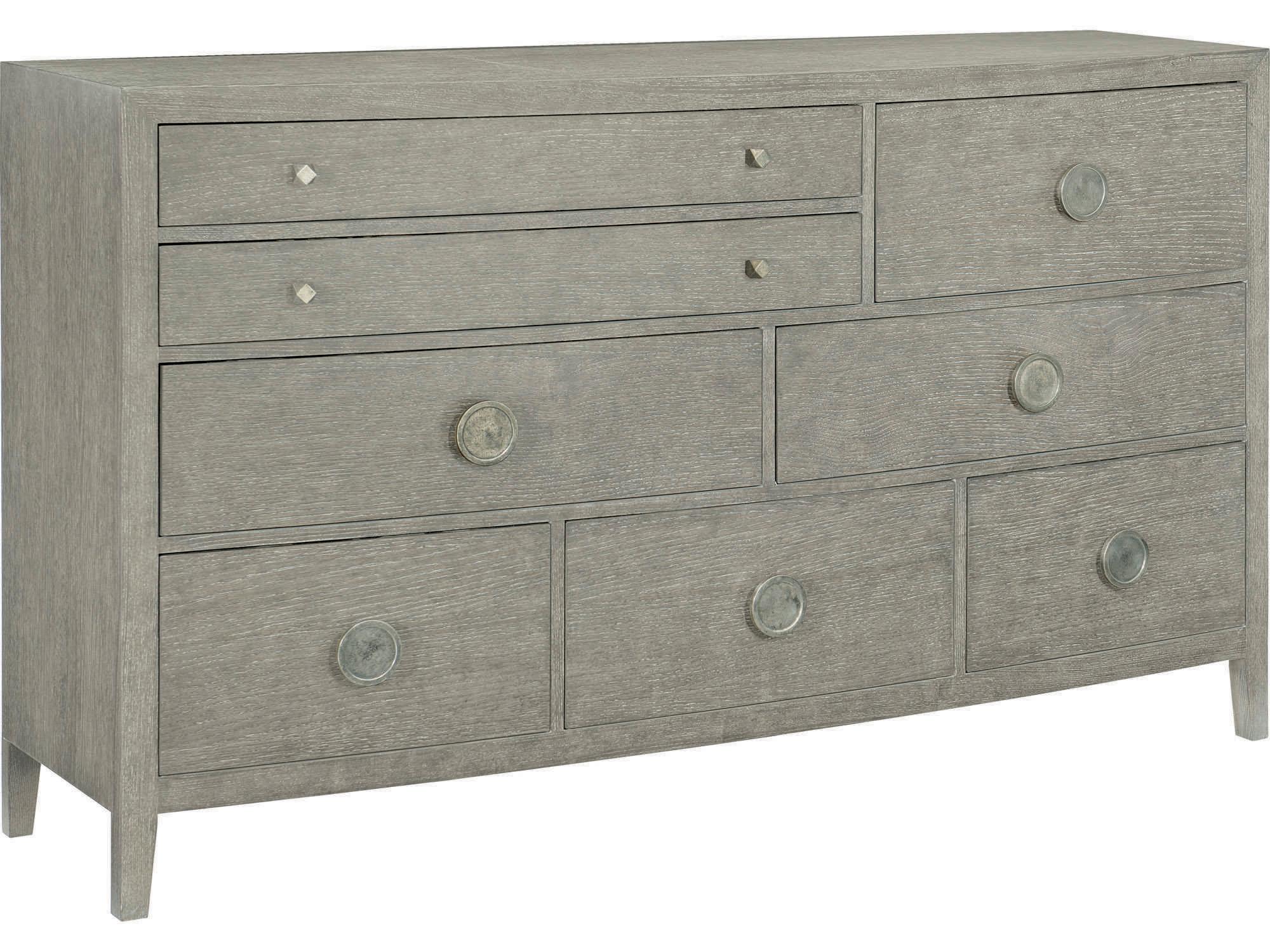 Bernhardt Linea 8-Drawers Gray Oak Wood Dresser