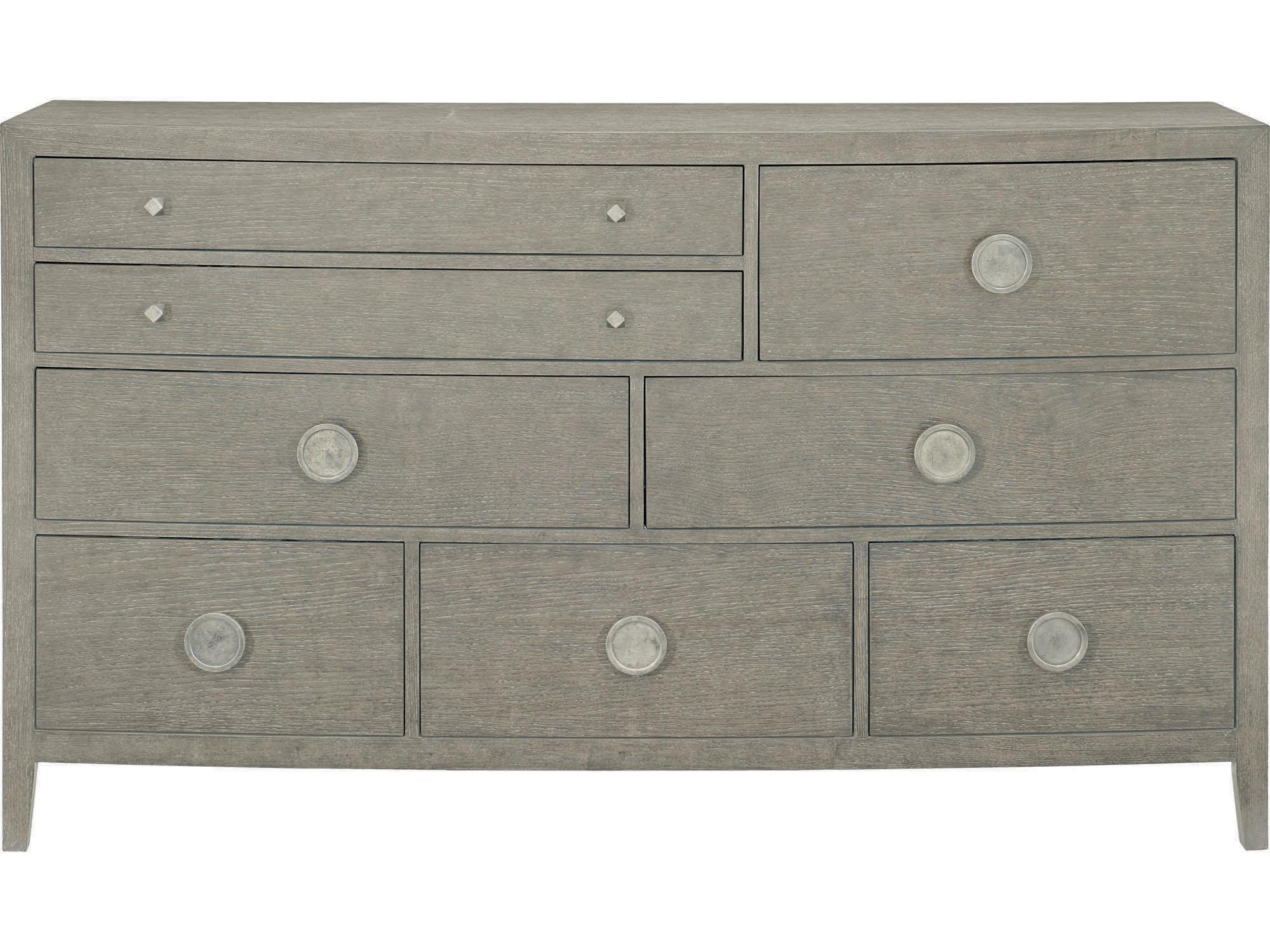 Bernhardt Linea 8-Drawers Gray Oak Wood Dresser