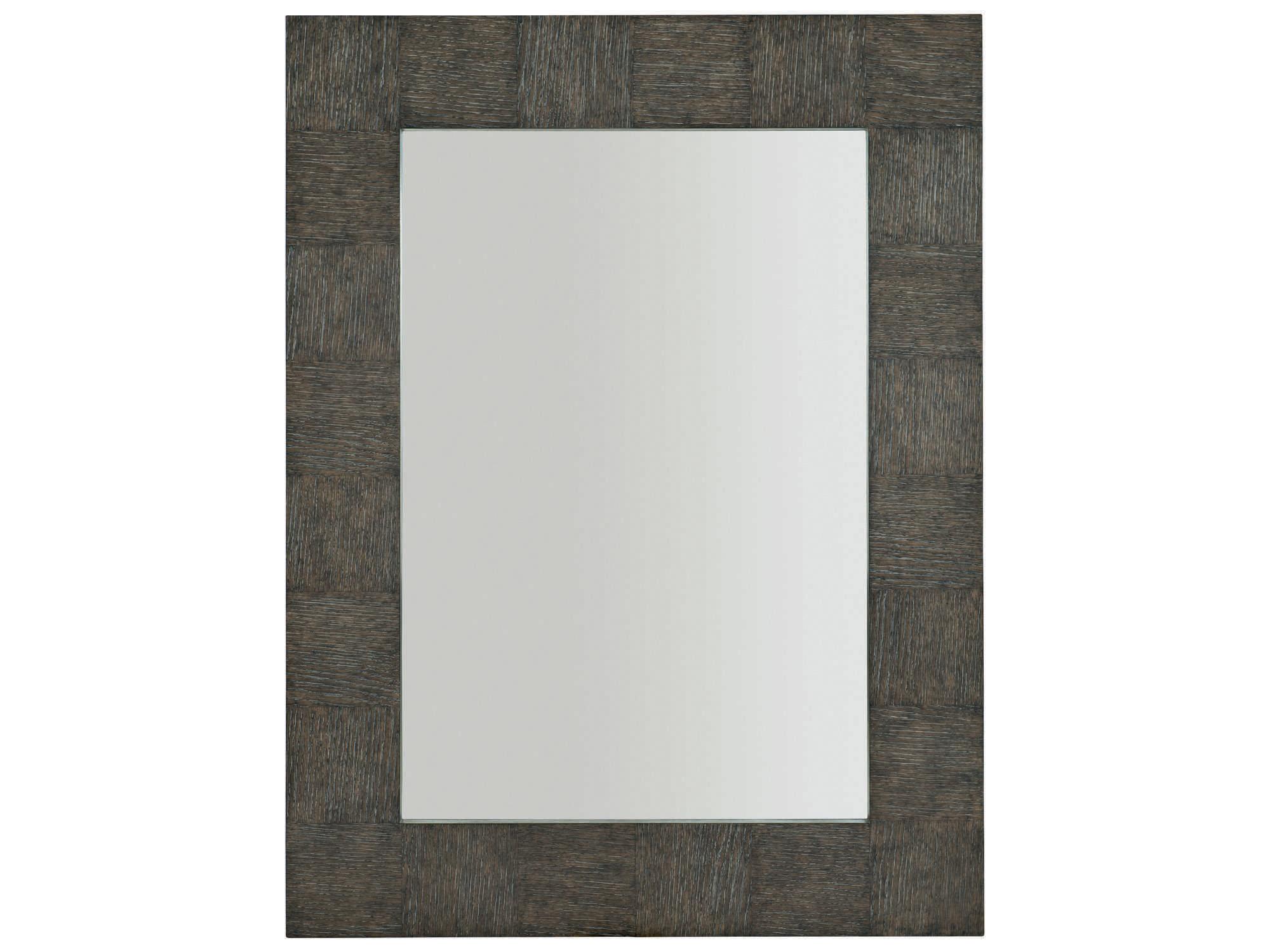 Bernhardt Plush Linea Rectangular Wall Mirror