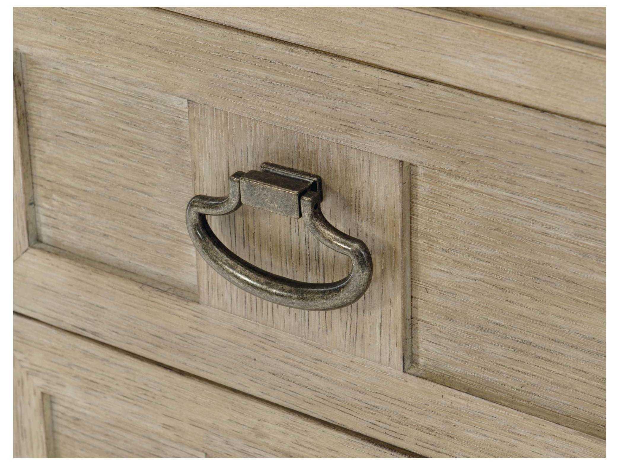 Bernhardt Santa Barbara 3-Drawers Brown Oak Wood Chest Bachelor's Chest