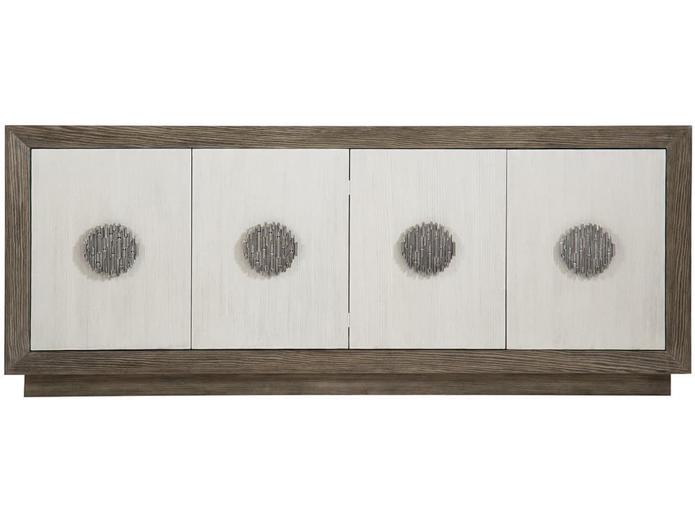 Bernhardt Luca 125" Quartered Pine Clove Entertainment Credenza
