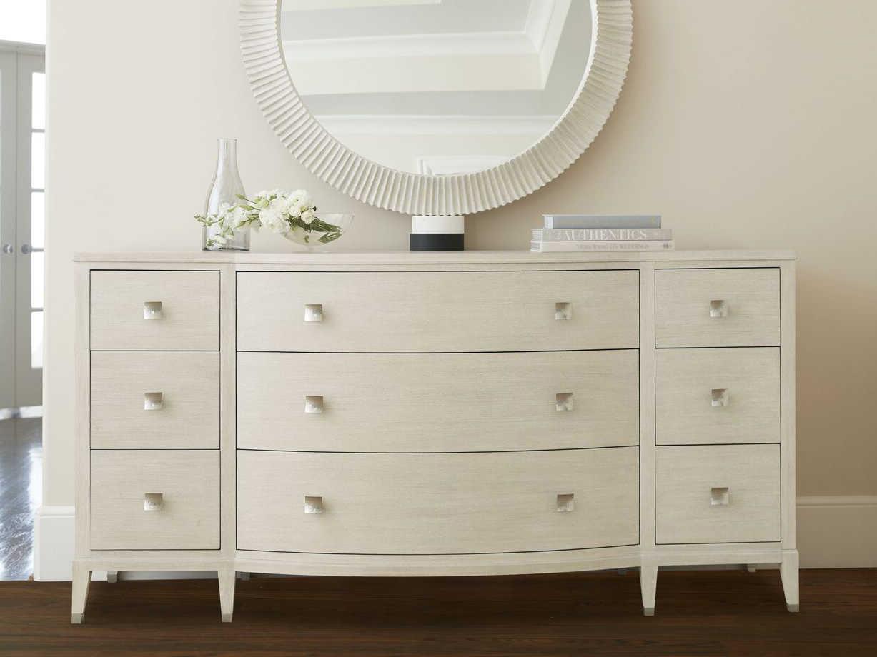 Bernhardt East Hampton 9-Drawers White Ash Wood Dresser