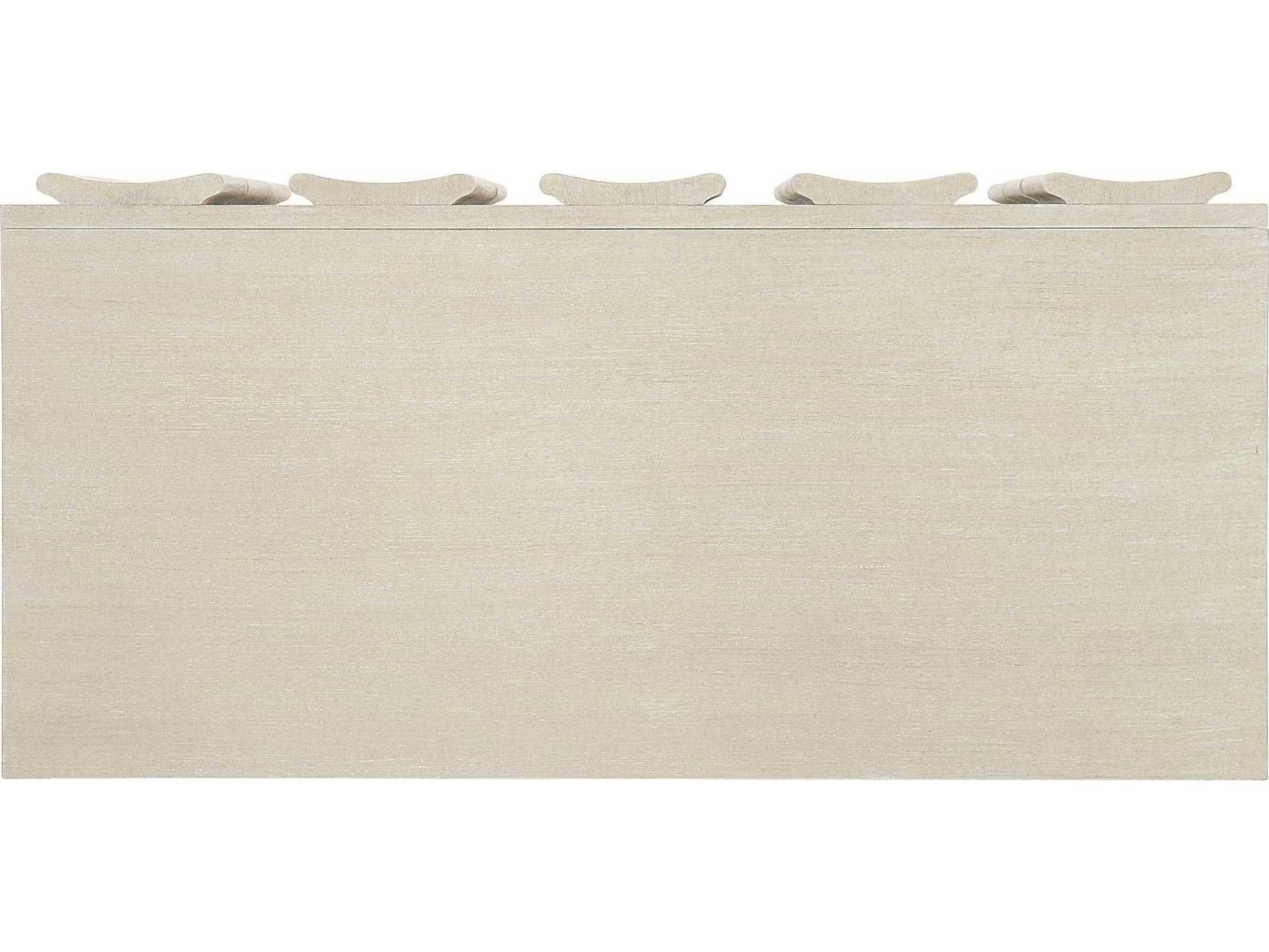 Bernhardt East Hampton 3-Drawers Cerused Linen Beige Ash Wood Accent Chest