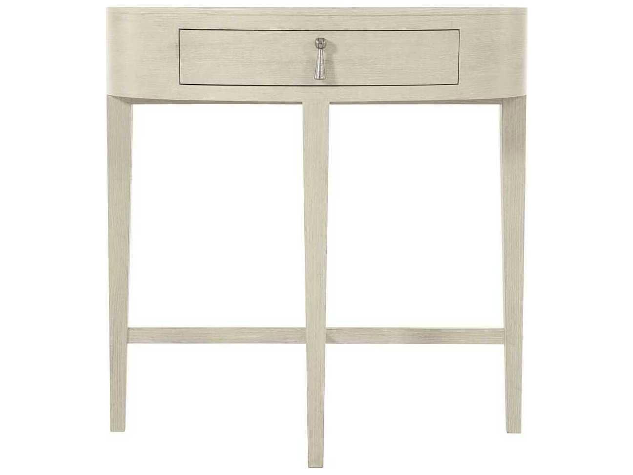 Bernhardt East Hampton 1-Drawer White Ash Wood Nightstand