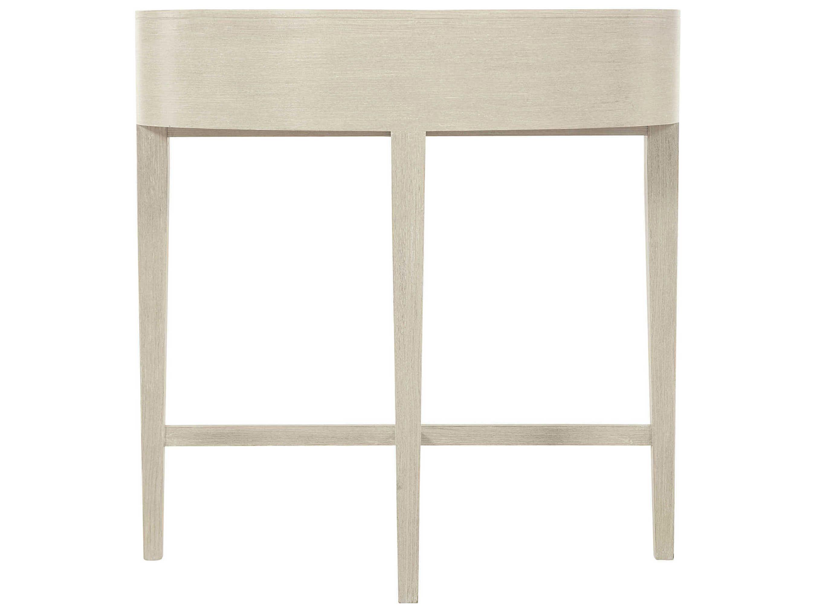 Bernhardt East Hampton 1-Drawer White Ash Wood Nightstand