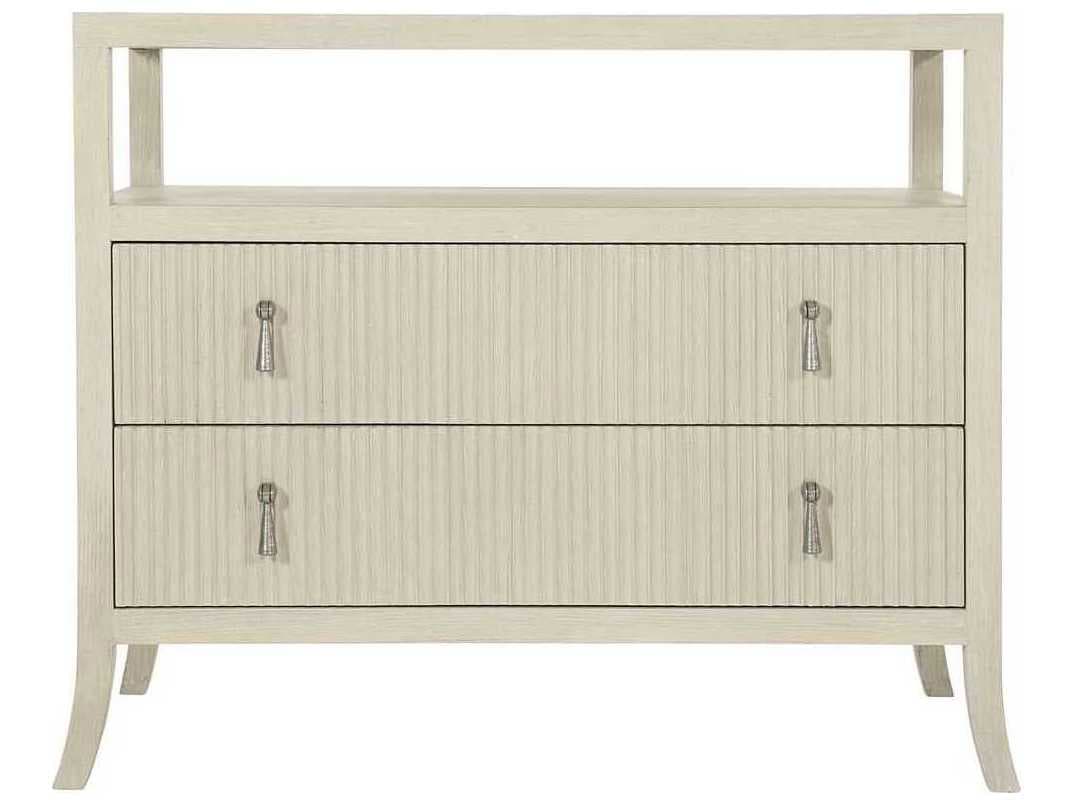 Bernhardt East Hampton 2-Drawers White Ash Wood Bachelor's Chest