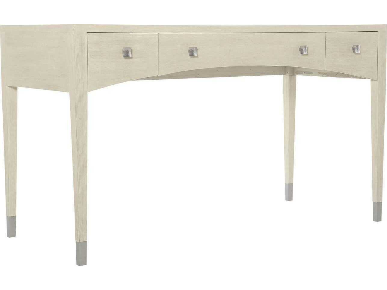 Bernhardt East Hampton Cerused Linen White Ash Wood Secretary Desk