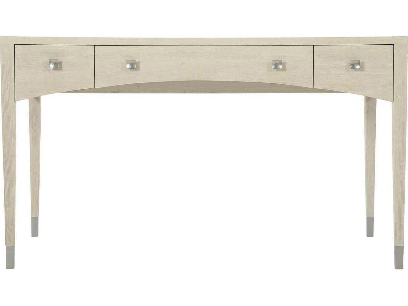 Bernhardt East Hampton Cerused Linen White Ash Wood Secretary Desk