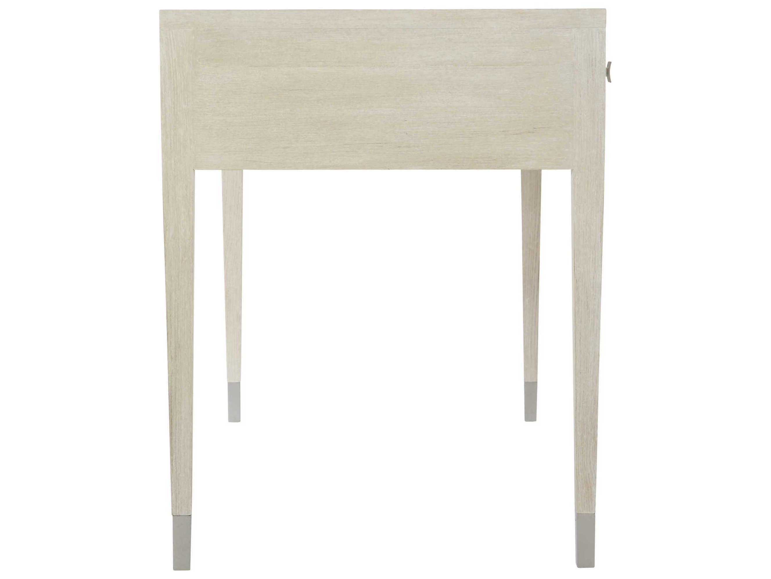 Bernhardt East Hampton Cerused Linen White Ash Wood Secretary Desk