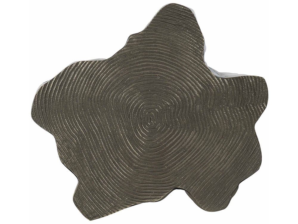 Bernhardt Interiors Zephyr Metal Graphite Drink Table