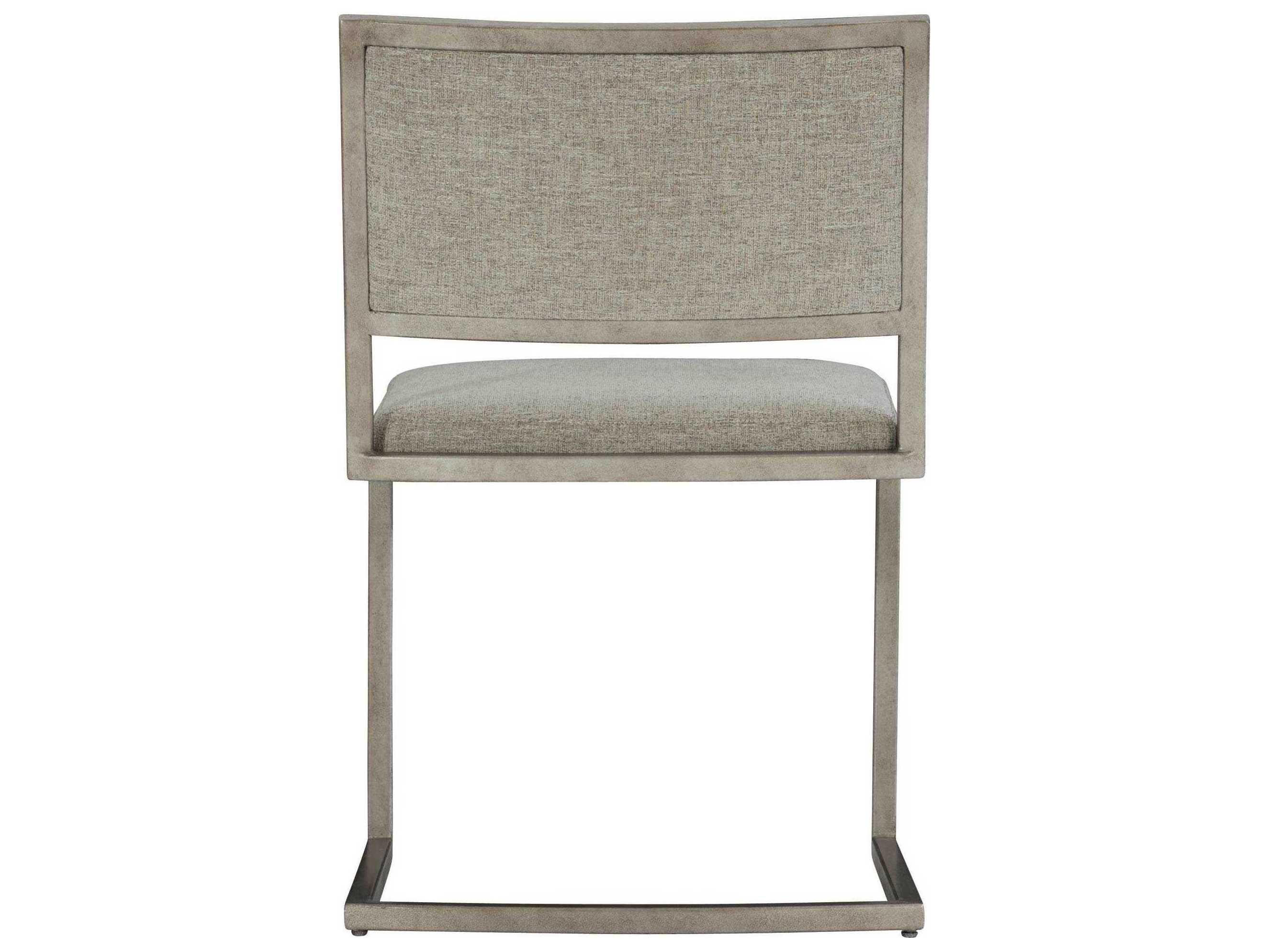 Bernhardt Highland Park Ames Gray Upholstered Side Dining Chair