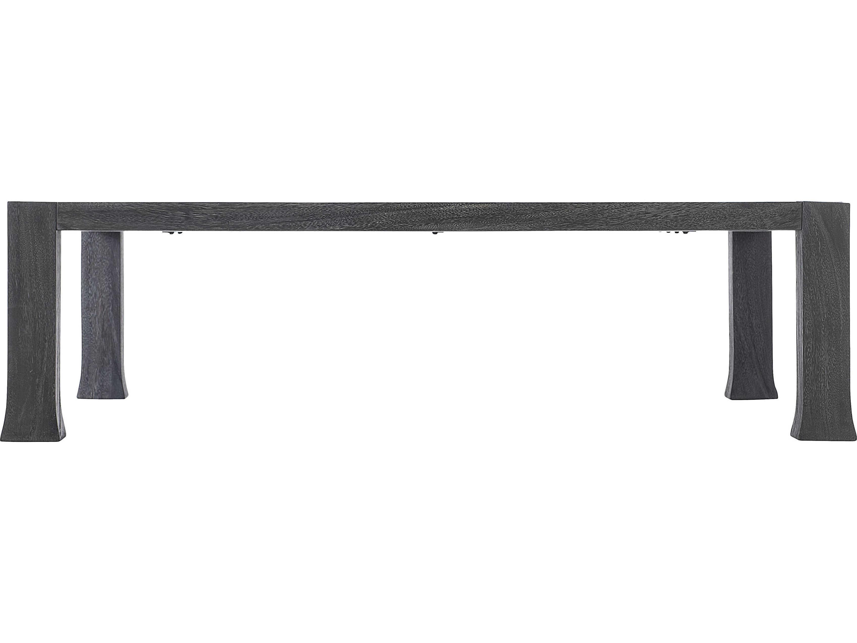 Bernhardt Berkely Rectangular Wood Carbonized Cocktail Table