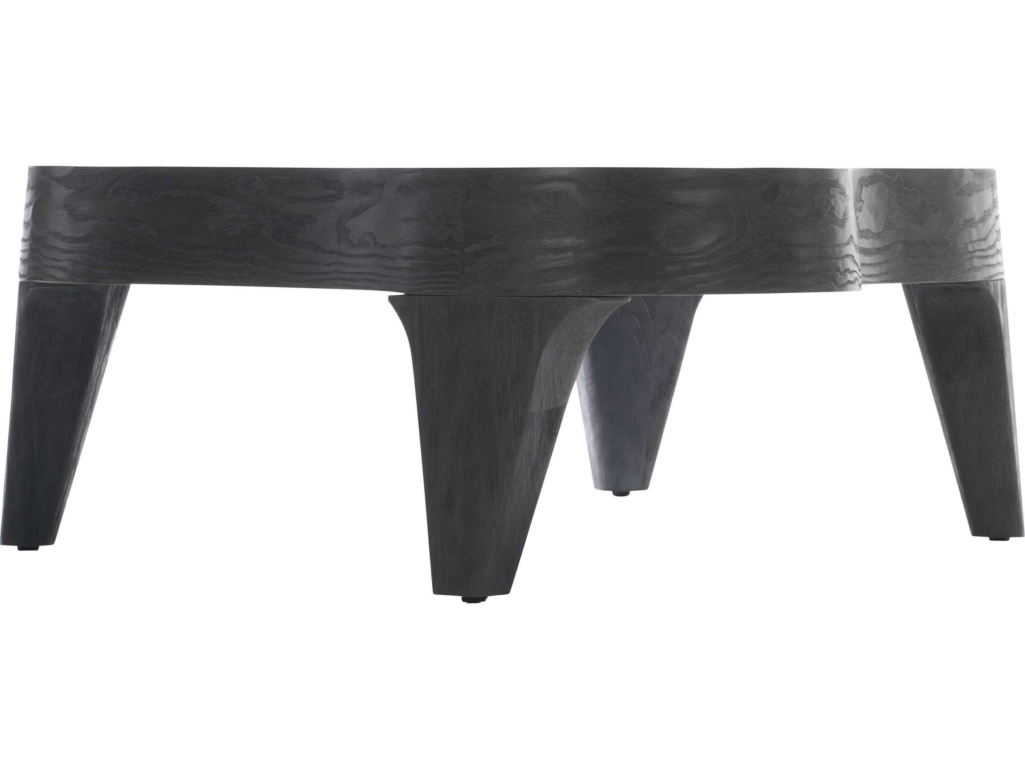 Bernhardt Living Katana Wood Blackened Pine Cocktail Table