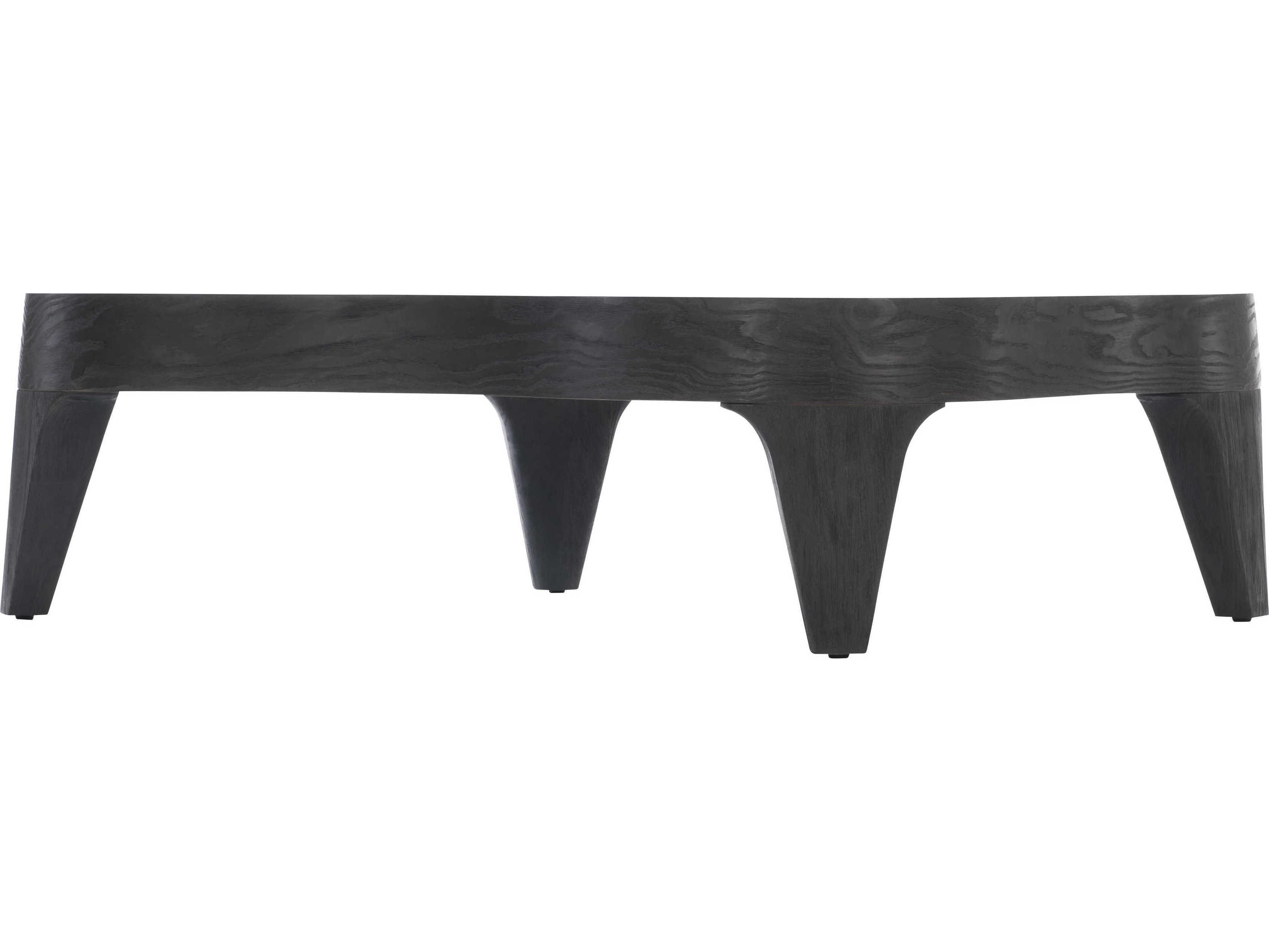 Bernhardt Living Katana Wood Blackened Pine Cocktail Table