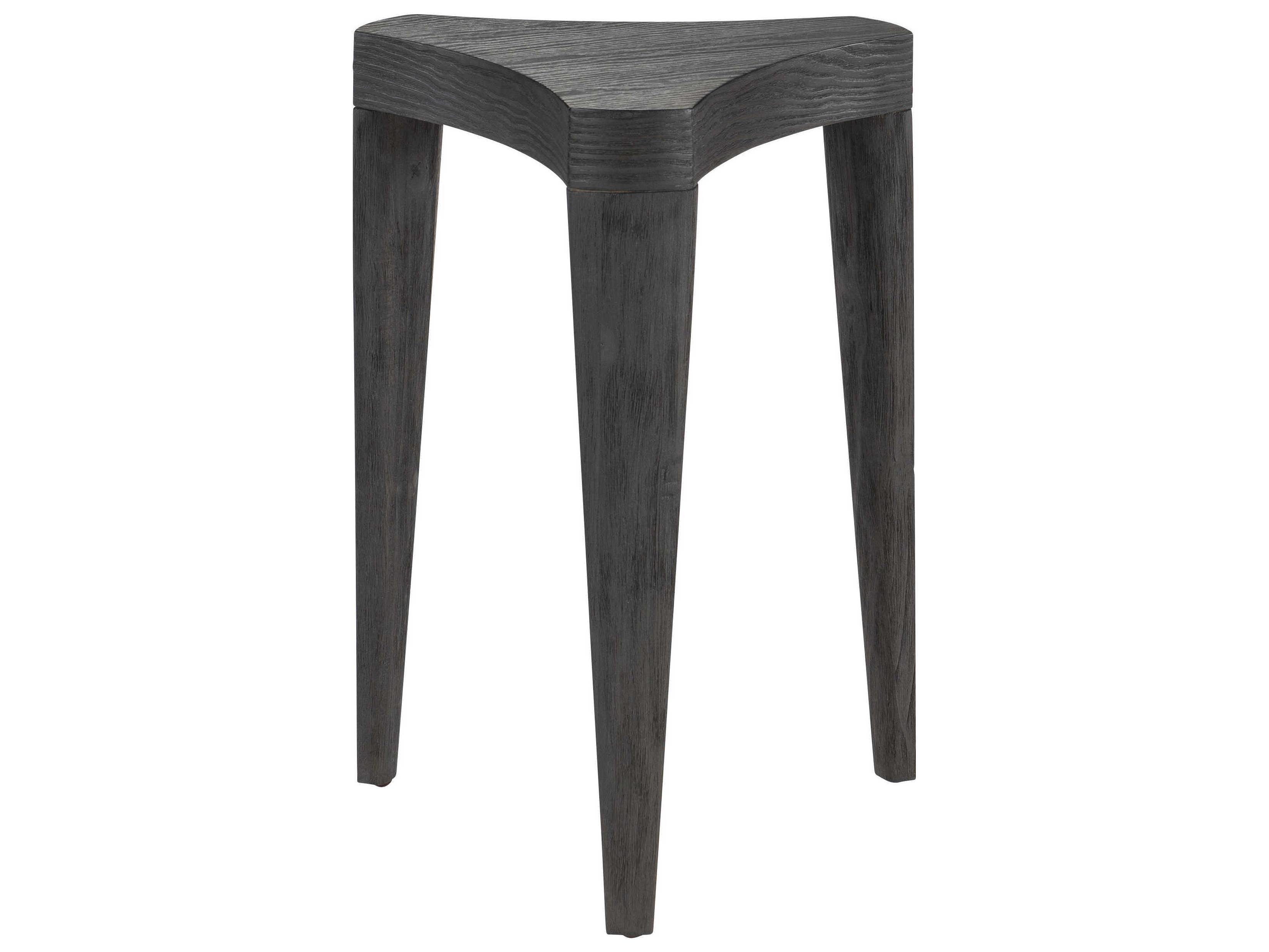 Bernhardt Living Katana Wood Blackened Pine Accent Table