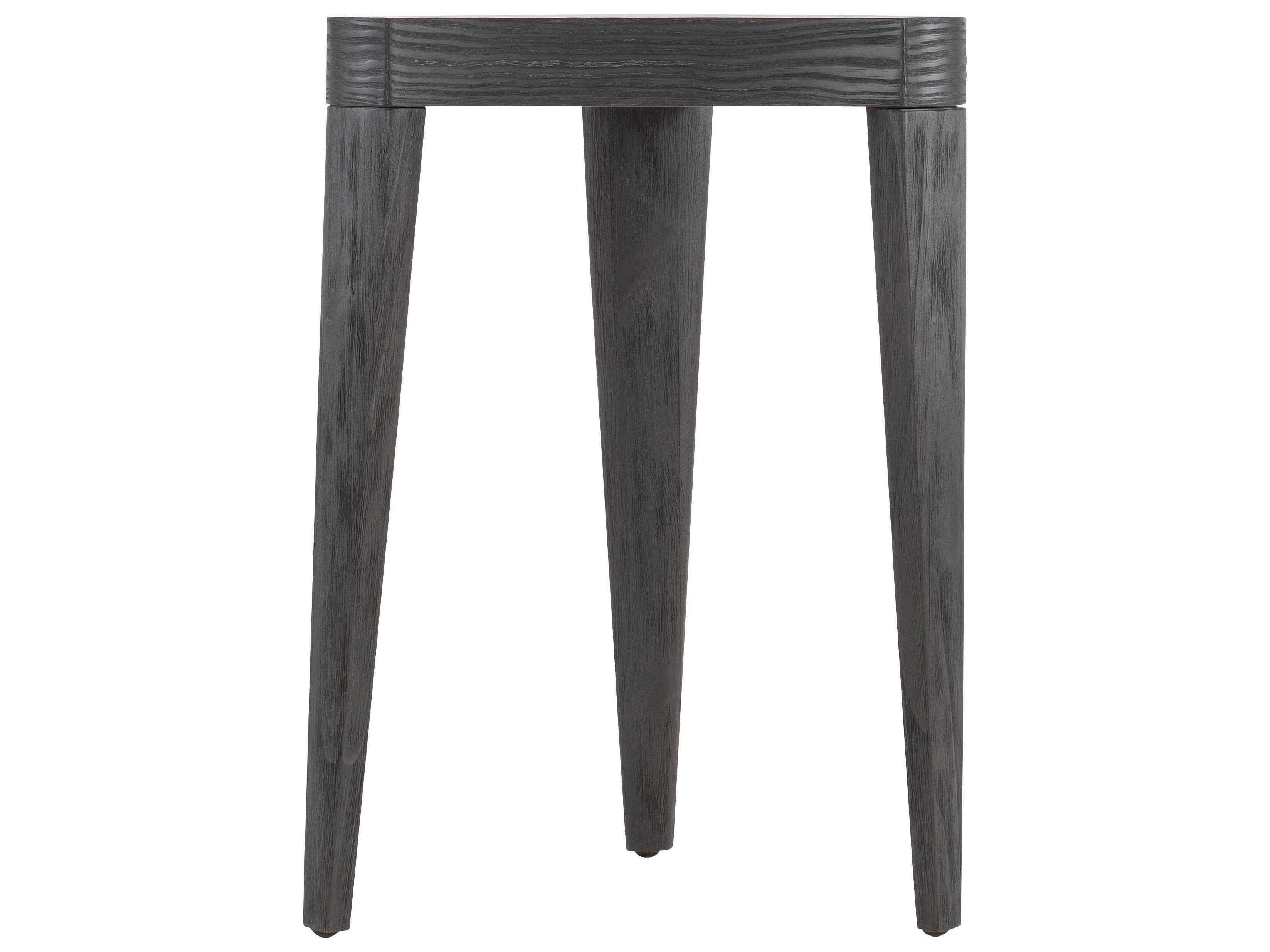 Bernhardt Living Katana Wood Blackened Pine Accent Table