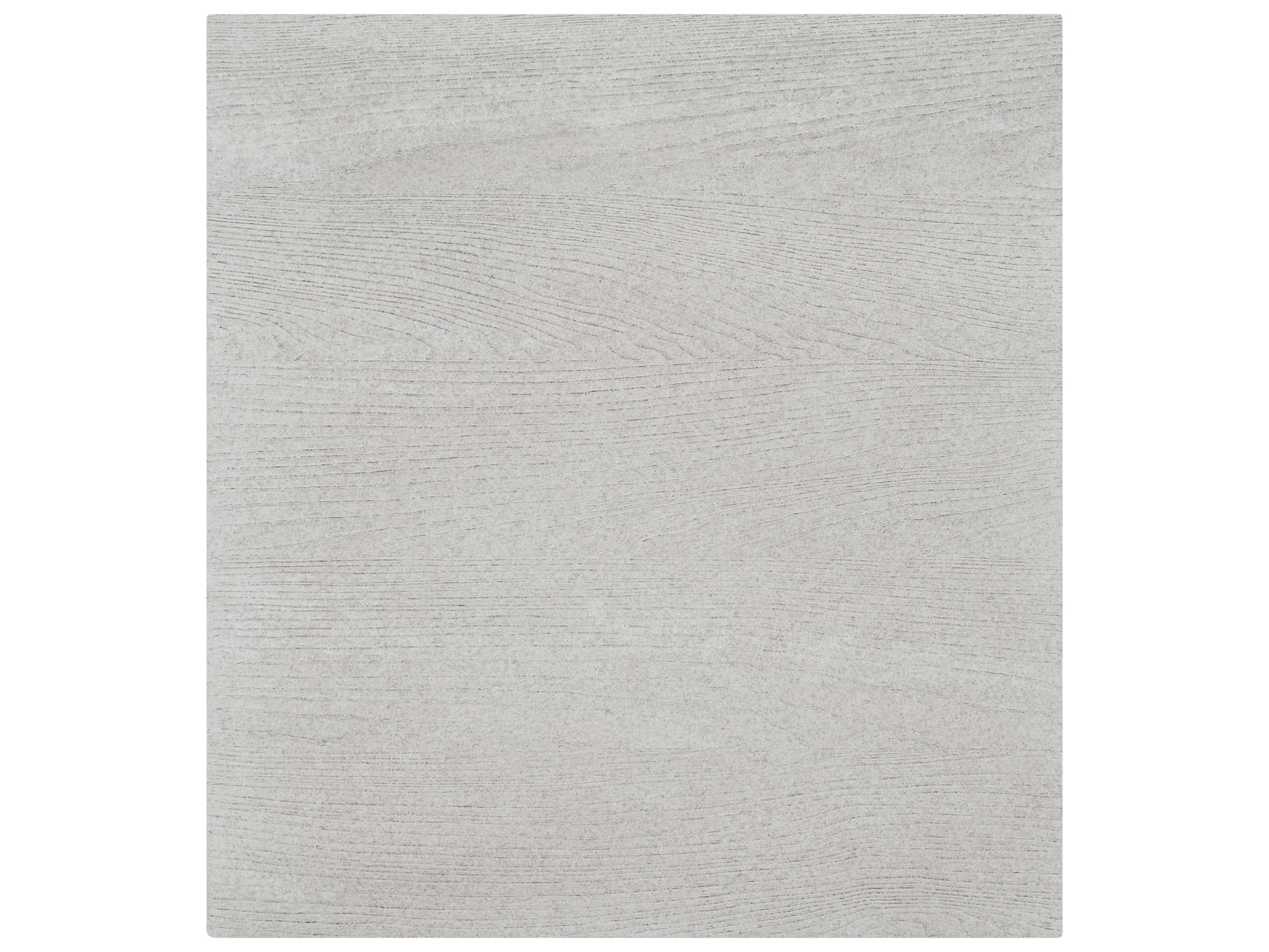 Bernhardt Living Summerton Rectangular Wood Sandblasted White End Table