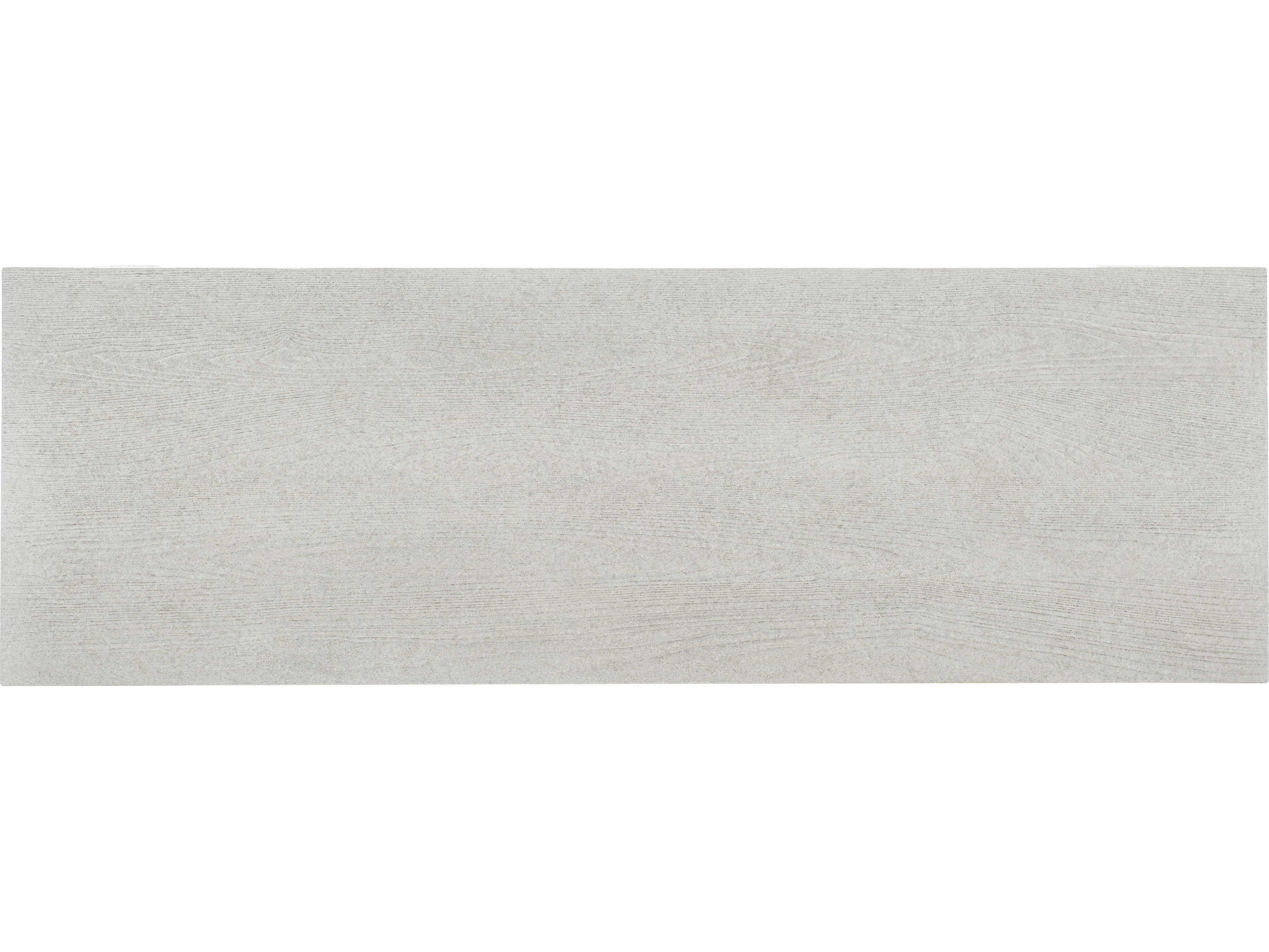 Bernhardt Living Summerton Rectangular Wood Sandblasted White Console Table