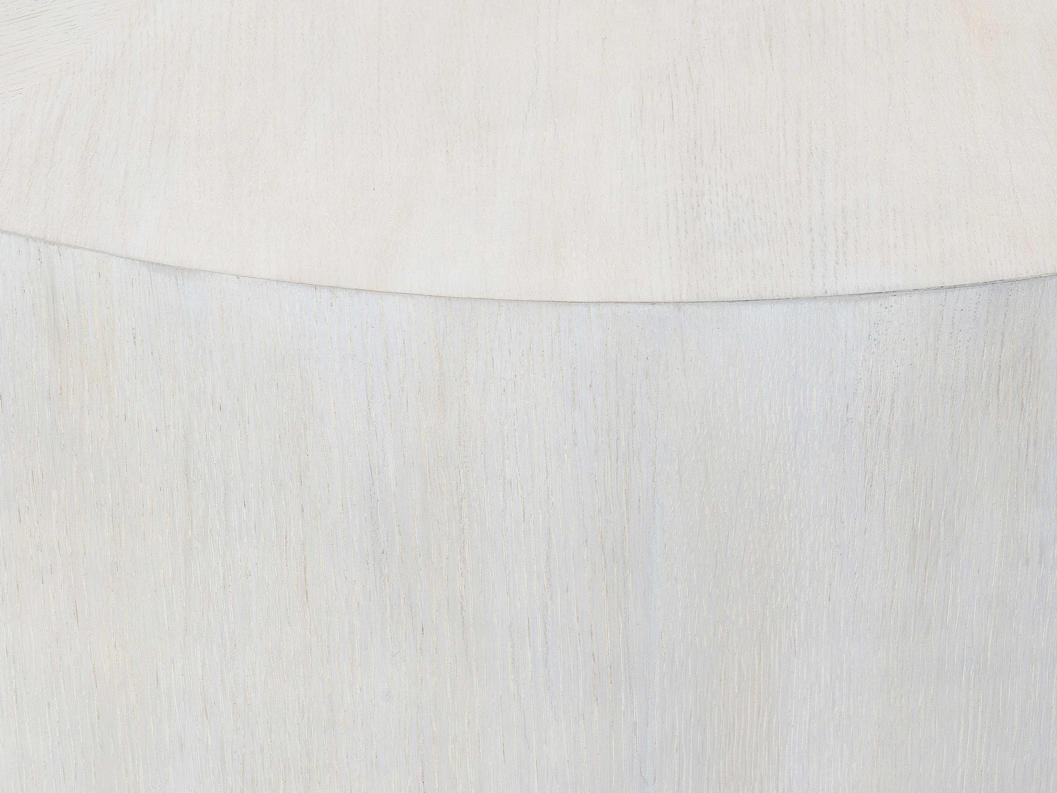 Bernhardt Living Thorne Round Wood Natural Cocktail Table