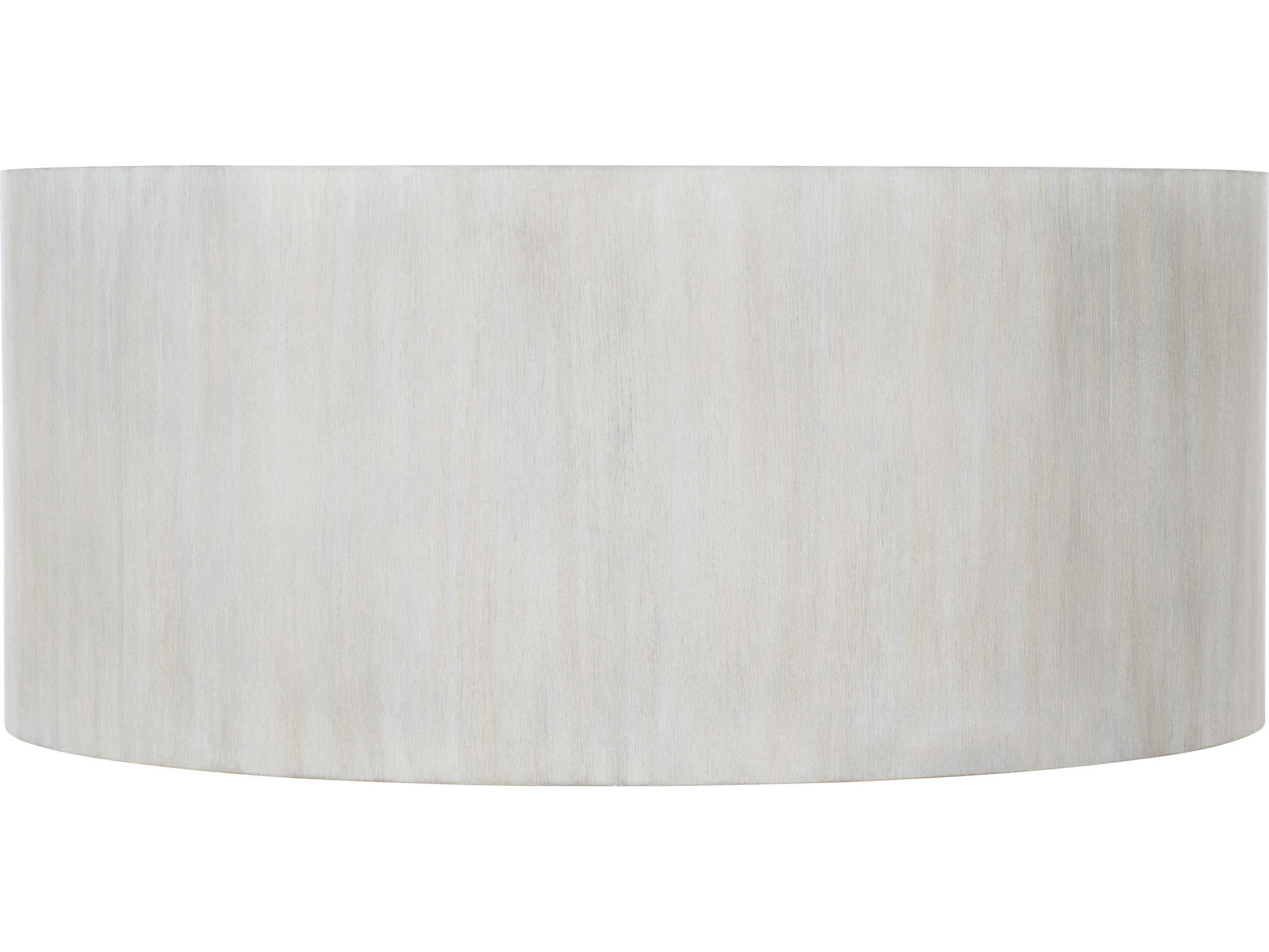 Bernhardt Living Thorne Round Wood Natural Cocktail Table