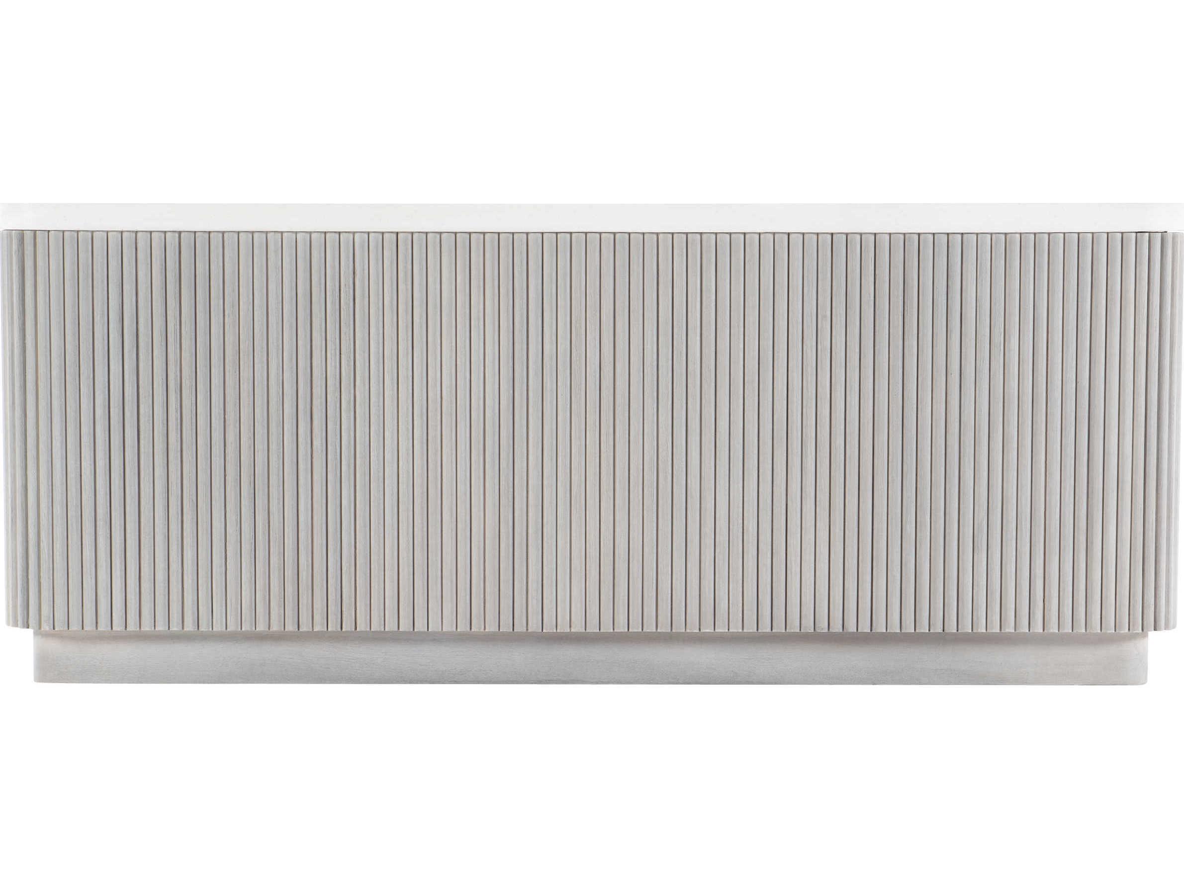 Bernhardt Living Colonnade Square Faux Stone Cocktail Table