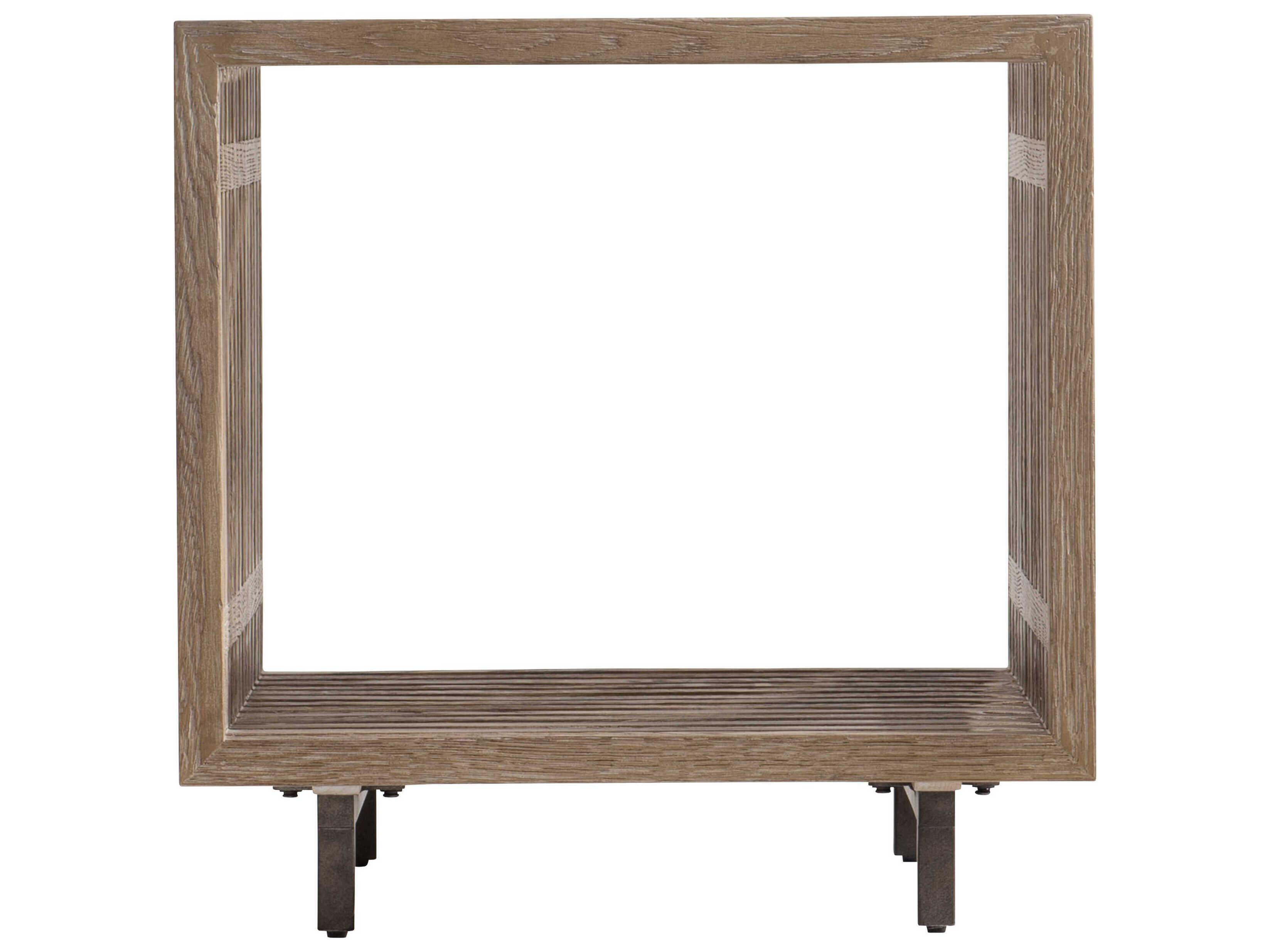 Bernhardt Brumley Square Wood Marcona End Table