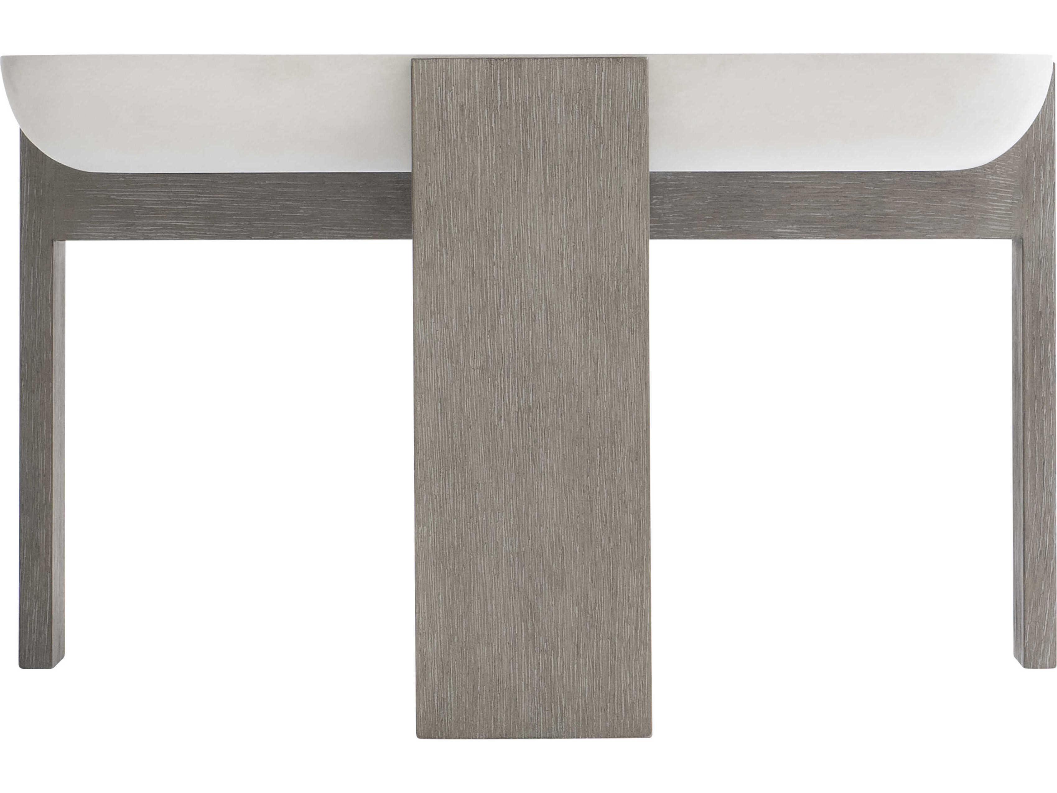 Bernhardt Gooding Rectangular Wood Sand Grey Flint Cocktail Table